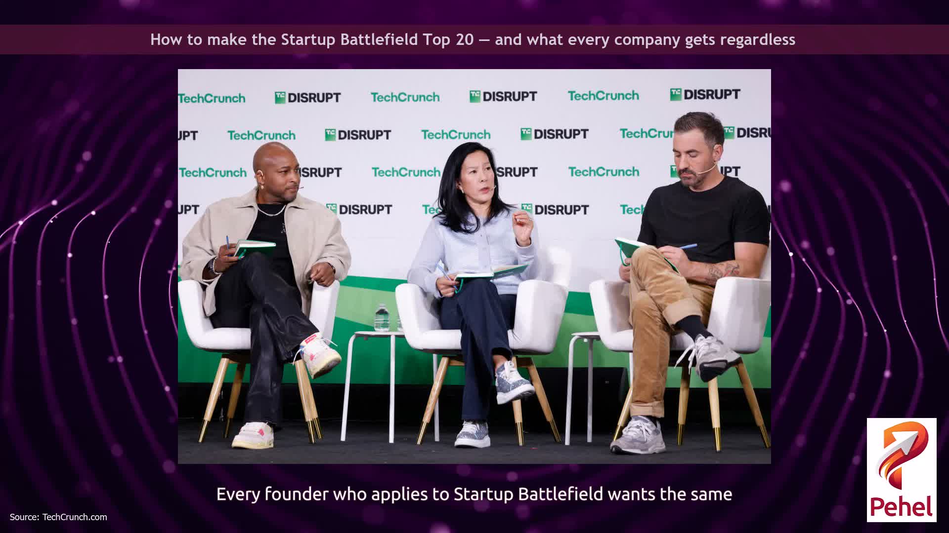 How to make the Startup Battlefield Top 20 — and what every company gets regardless