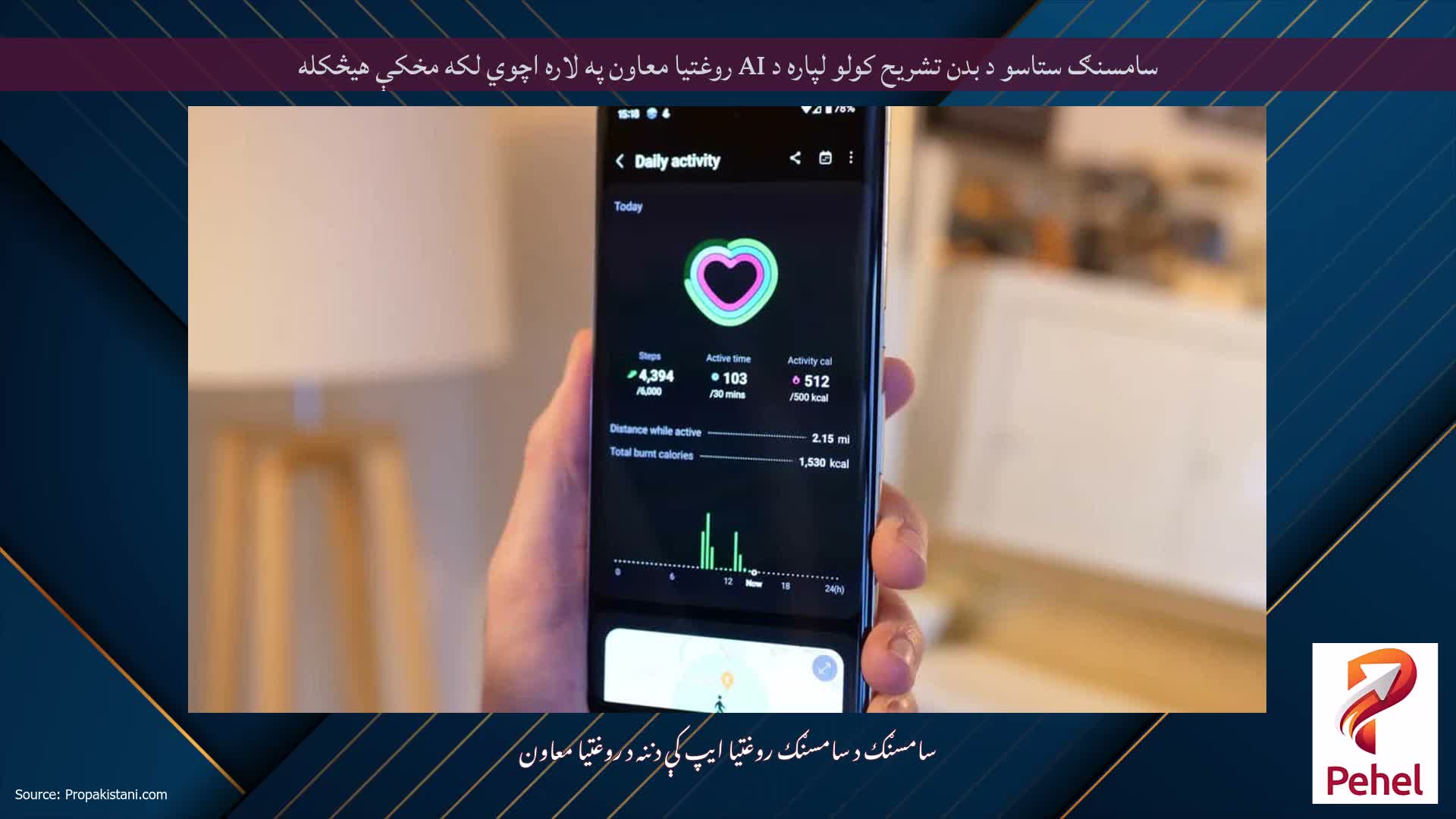 سامسنګ ستاسو د بدن تشریح کولو لپاره د AI روغتیا معاون په لاره اچوي لکه مخکې هیڅکله