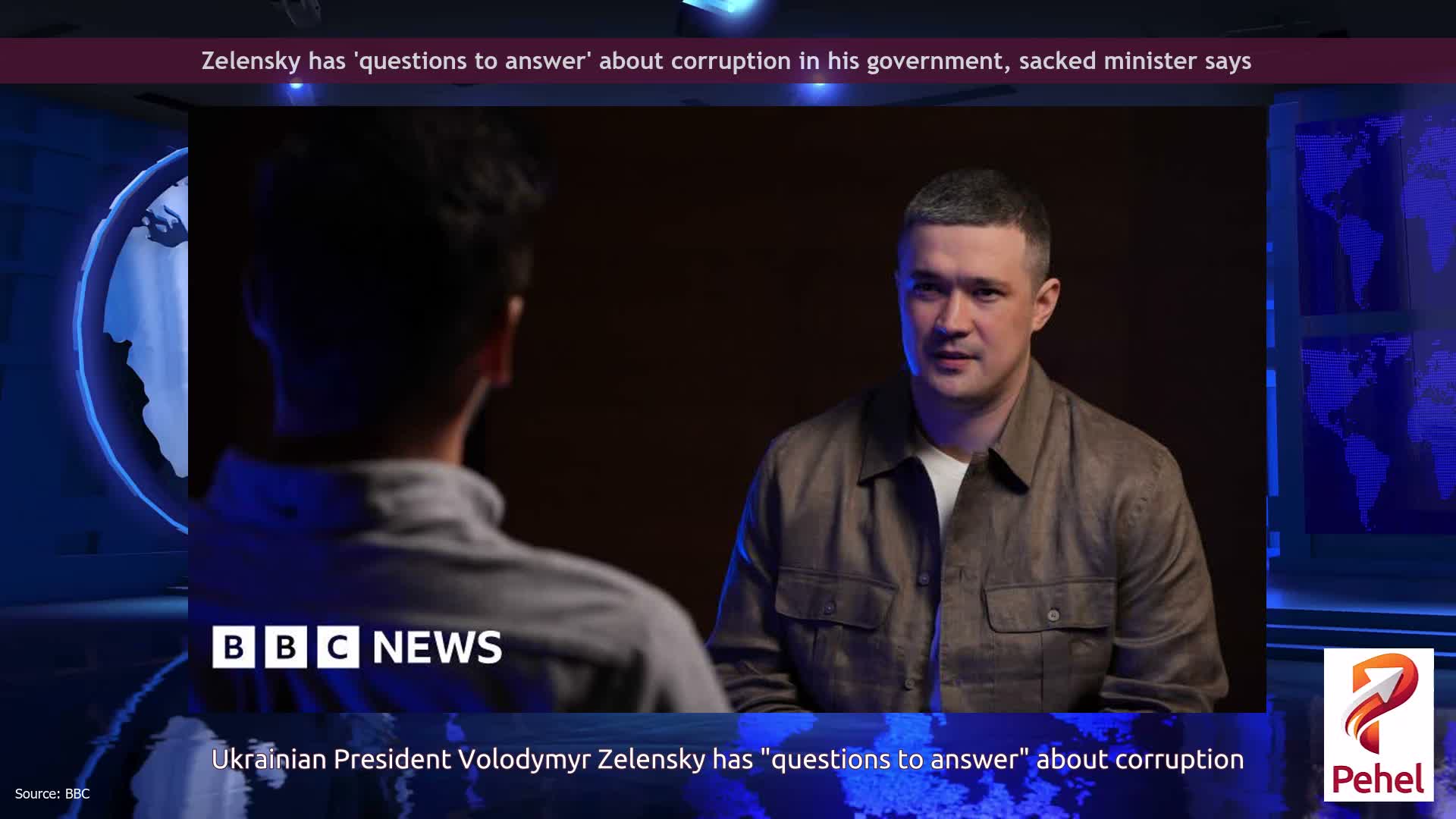 Zelensky has 'questions to answer' about corruption in his government, sacked minister says