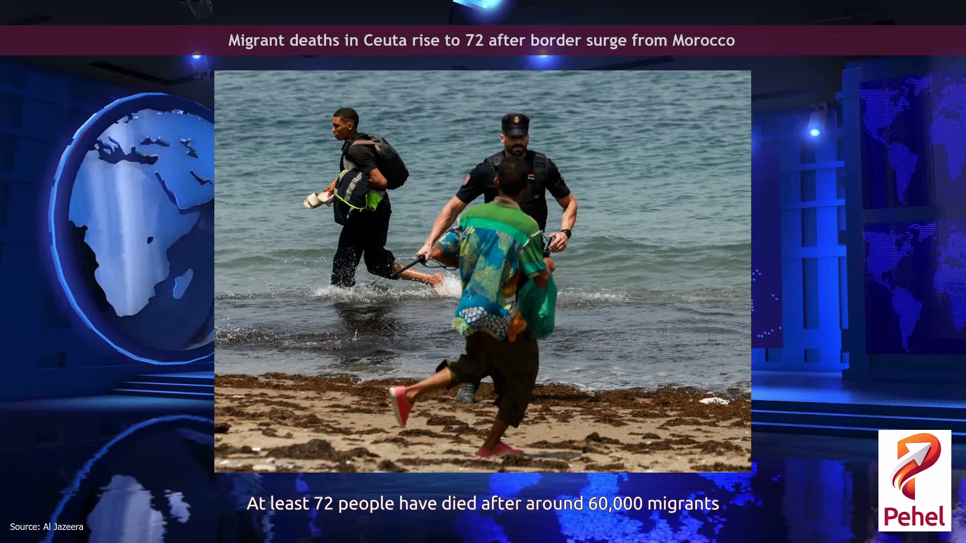 Migrant deaths in Ceuta rise to 72 after border surge from Morocco