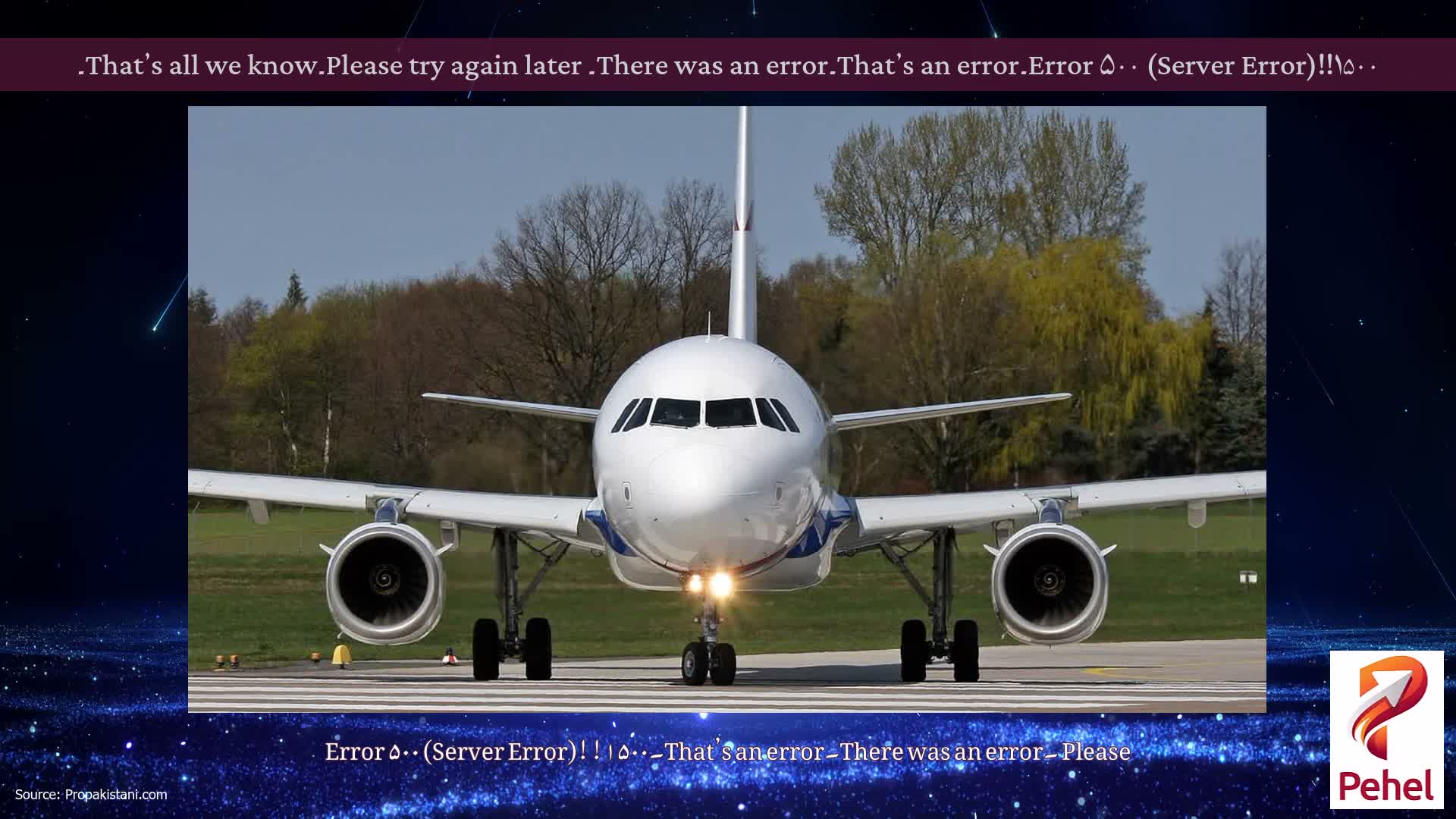 Error ۵۰۰ (Server Error)!!۱۵۰۰۔That’s an error۔There was an error۔ Please try again later۔That’s all we know۔