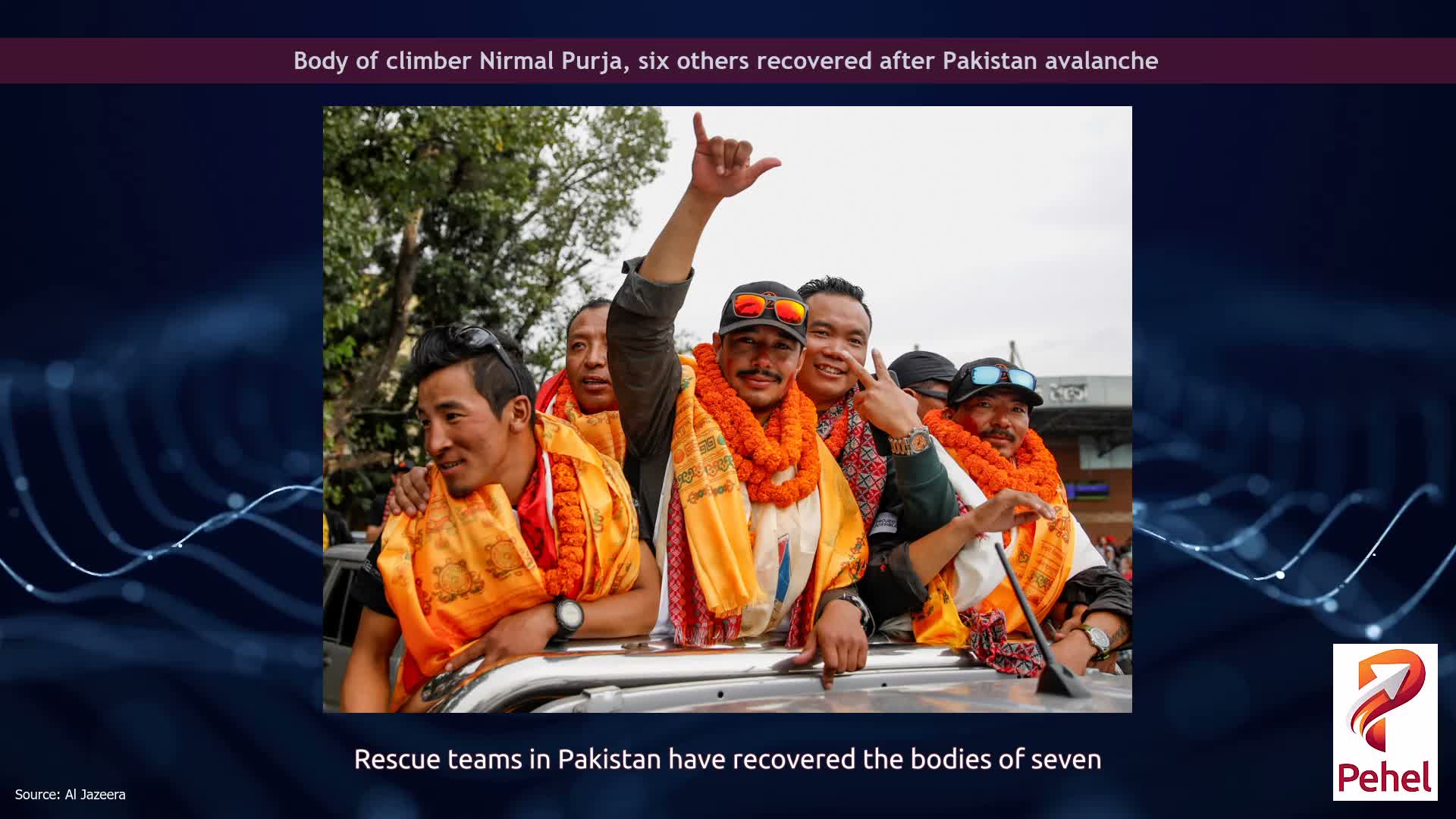 Body of climber Nirmal Purja, six others recovered after Pakistan avalanche