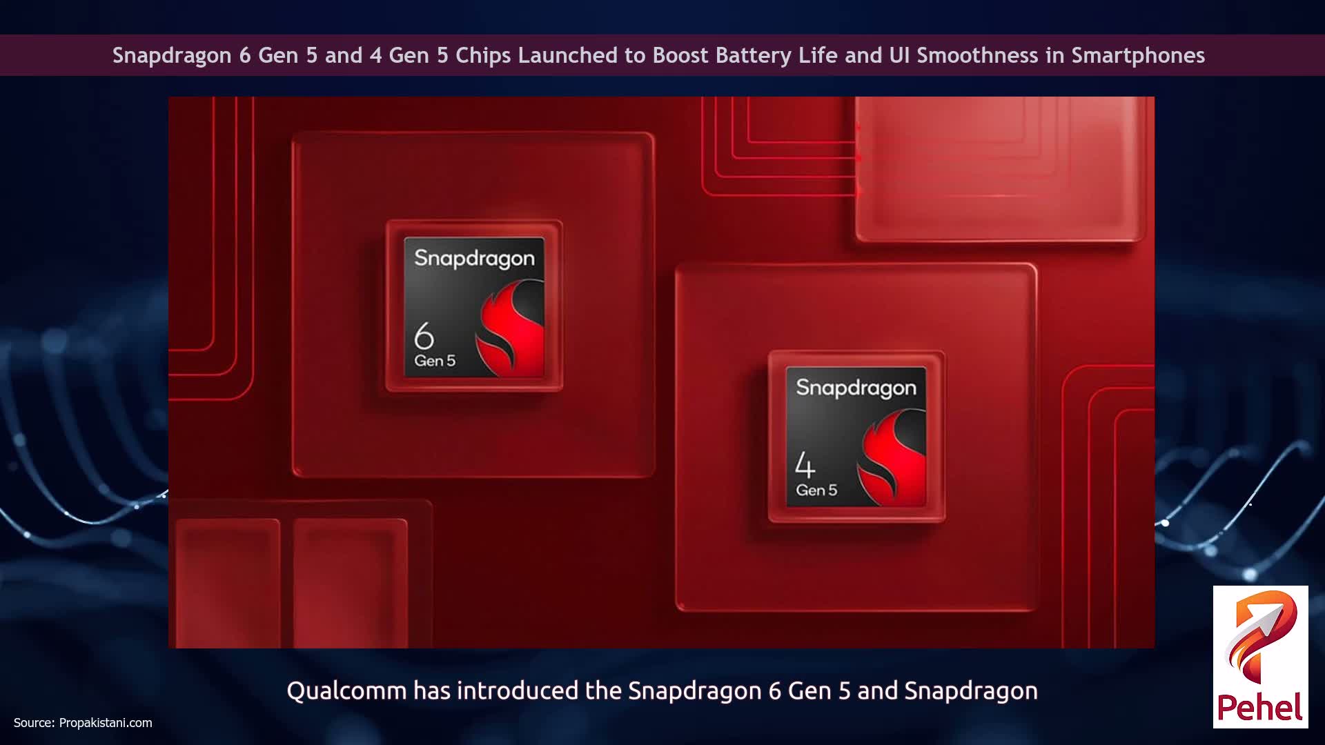 Snapdragon 6 Gen 5 and 4 Gen 5 Chips Launched to Boost Battery Life and UI Smoothness in Smartphones