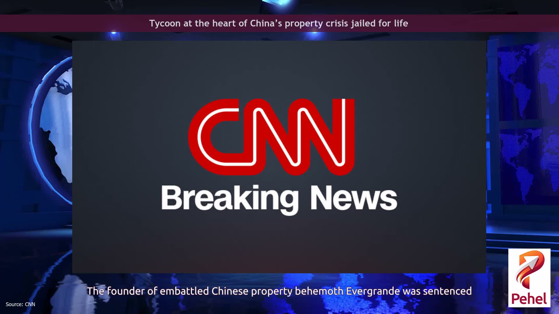 Tycoon at the heart of China’s property crisis jailed for life