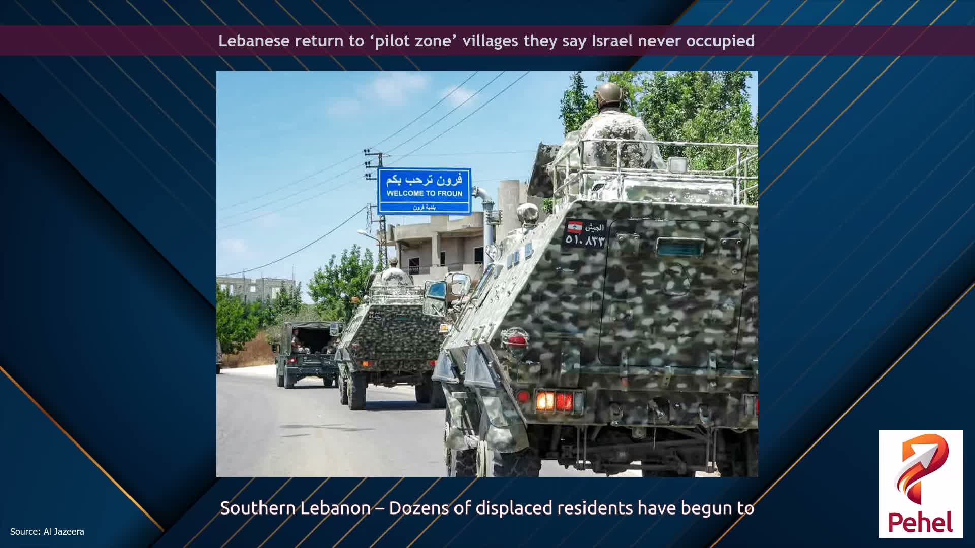 Lebanese return to ‘pilot zone’ villages they say Israel never occupied