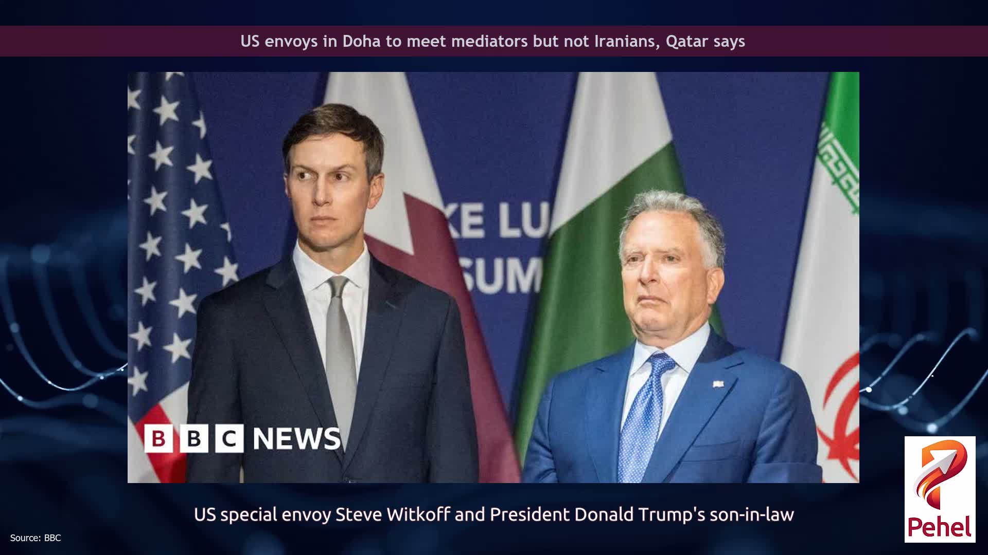 US envoys in Doha to meet mediators but not Iranians, Qatar says