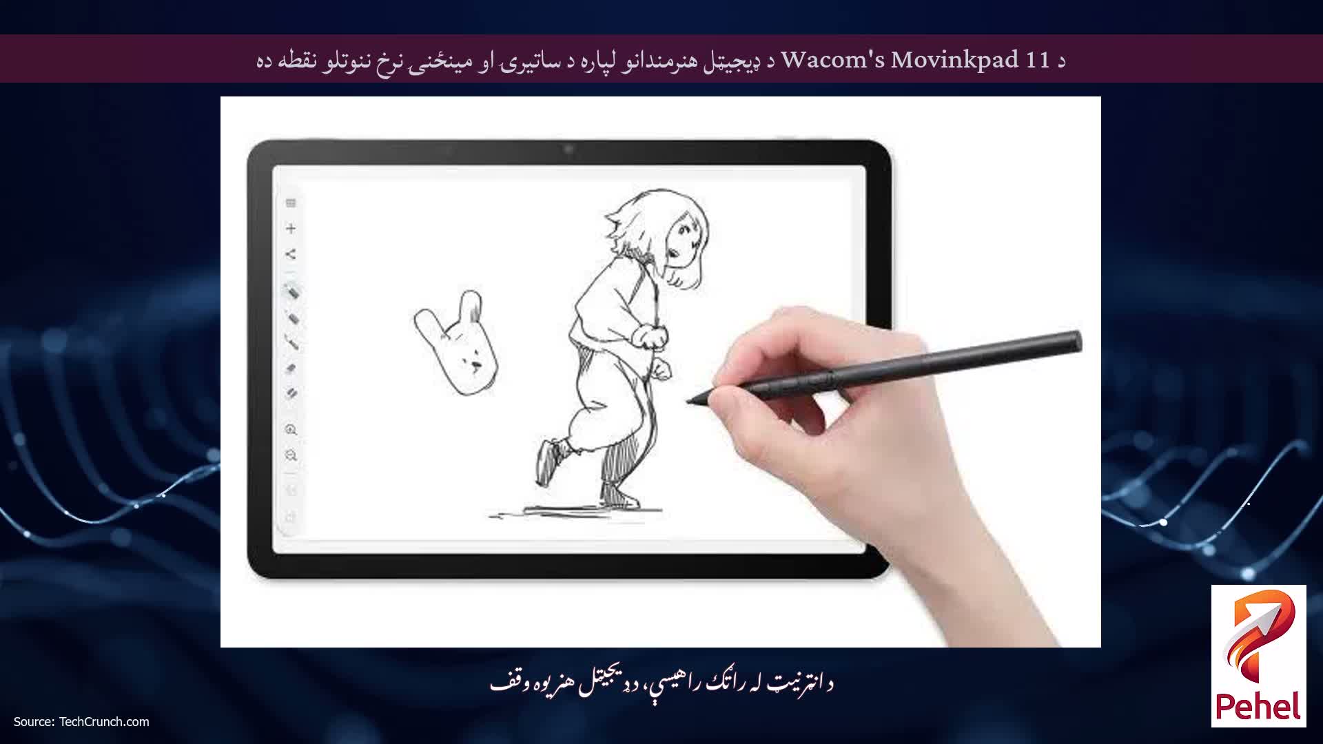 د Wacom's Movinkpad 11 د ډیجیټل هنرمندانو لپاره د ساتیرۍ او مینځنۍ نرخ ننوتلو نقطه ده