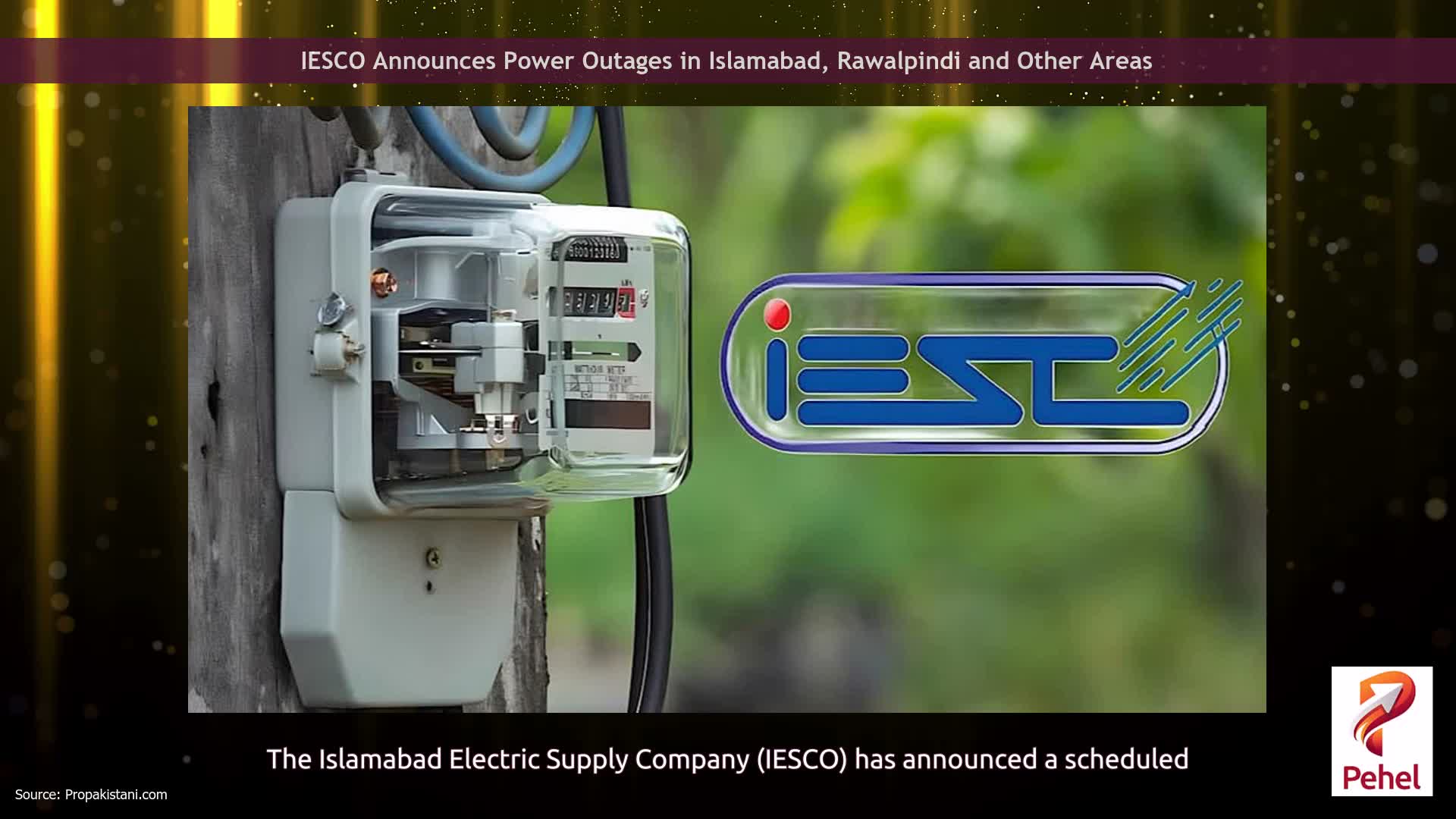IESCO Announces Power Outages in Islamabad, Rawalpindi and Other Areas
