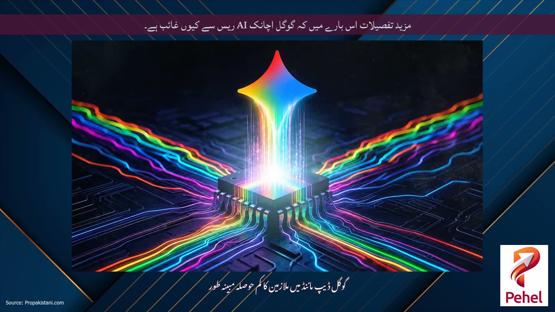 مزید تفصیلات اس بارے میں کہ گوگل اچانک AI ریس سے کیوں غائب ہے۔