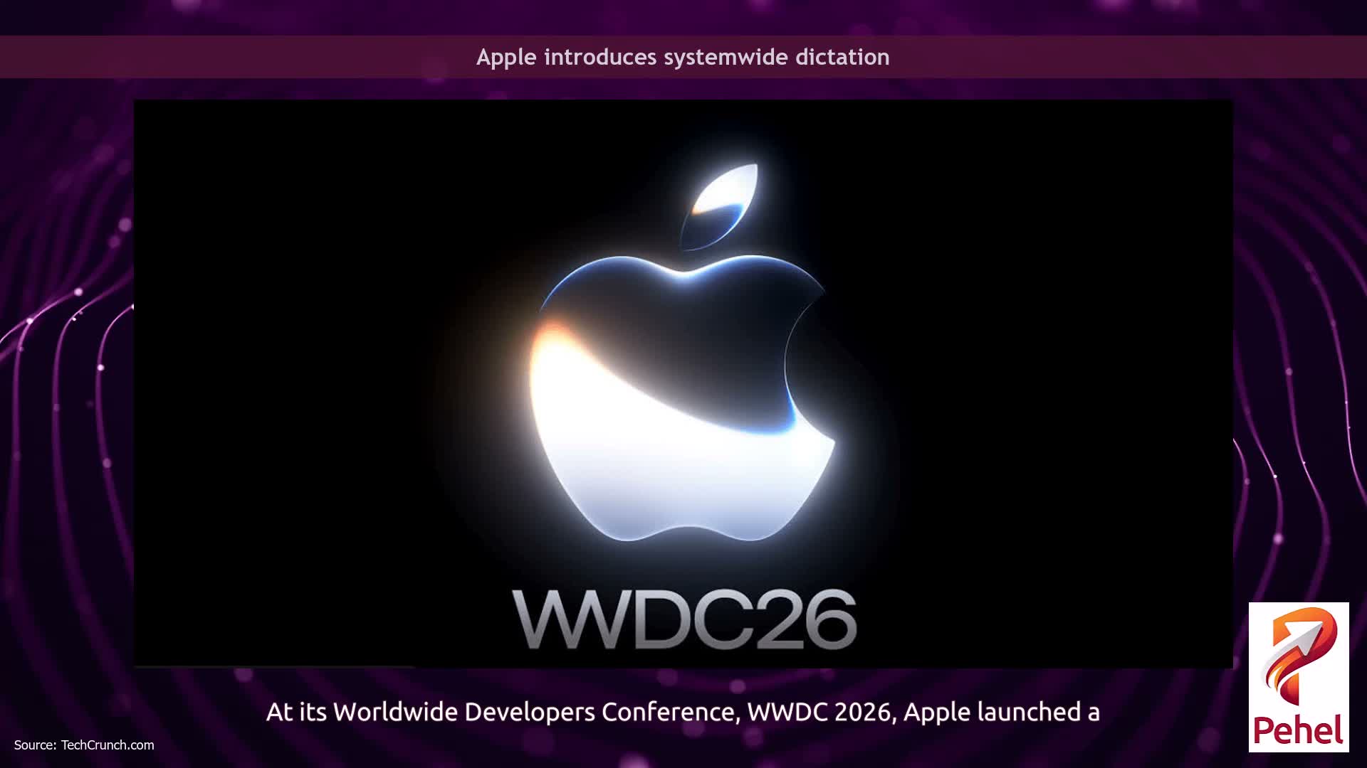 Apple introduces systemwide dictation