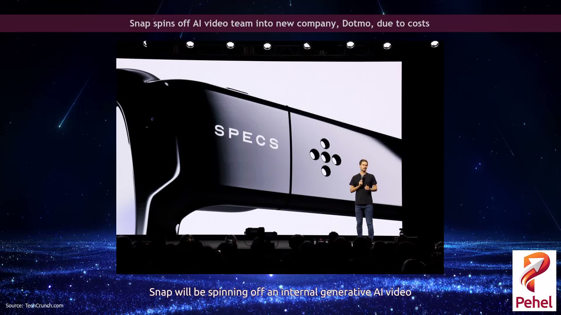 Snap spins off AI video team into new company, Dotmo, due to costs