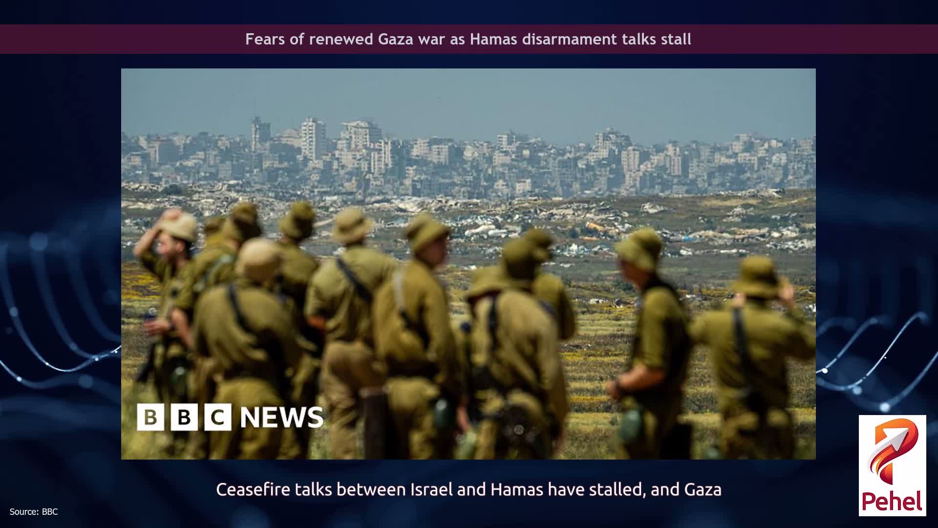 Fears of renewed Gaza war as Hamas disarmament talks stall