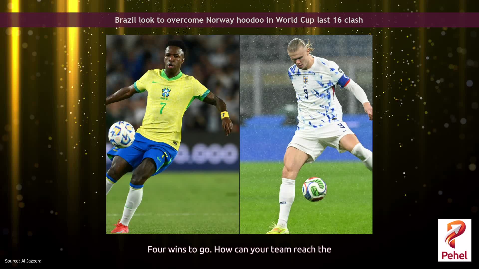 Brazil look to overcome Norway hoodoo in World Cup last 16 clash