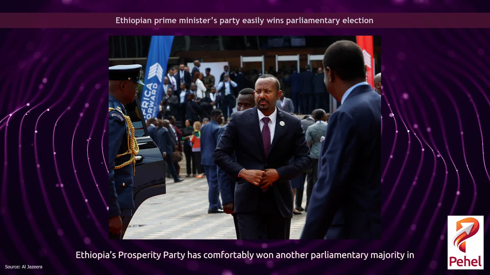 Ethiopian prime minister’s party easily wins parliamentary election