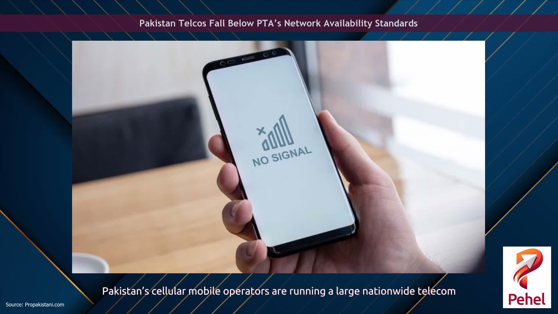 Pakistan Telcos Fall Below PTA’s Network Availability Standards