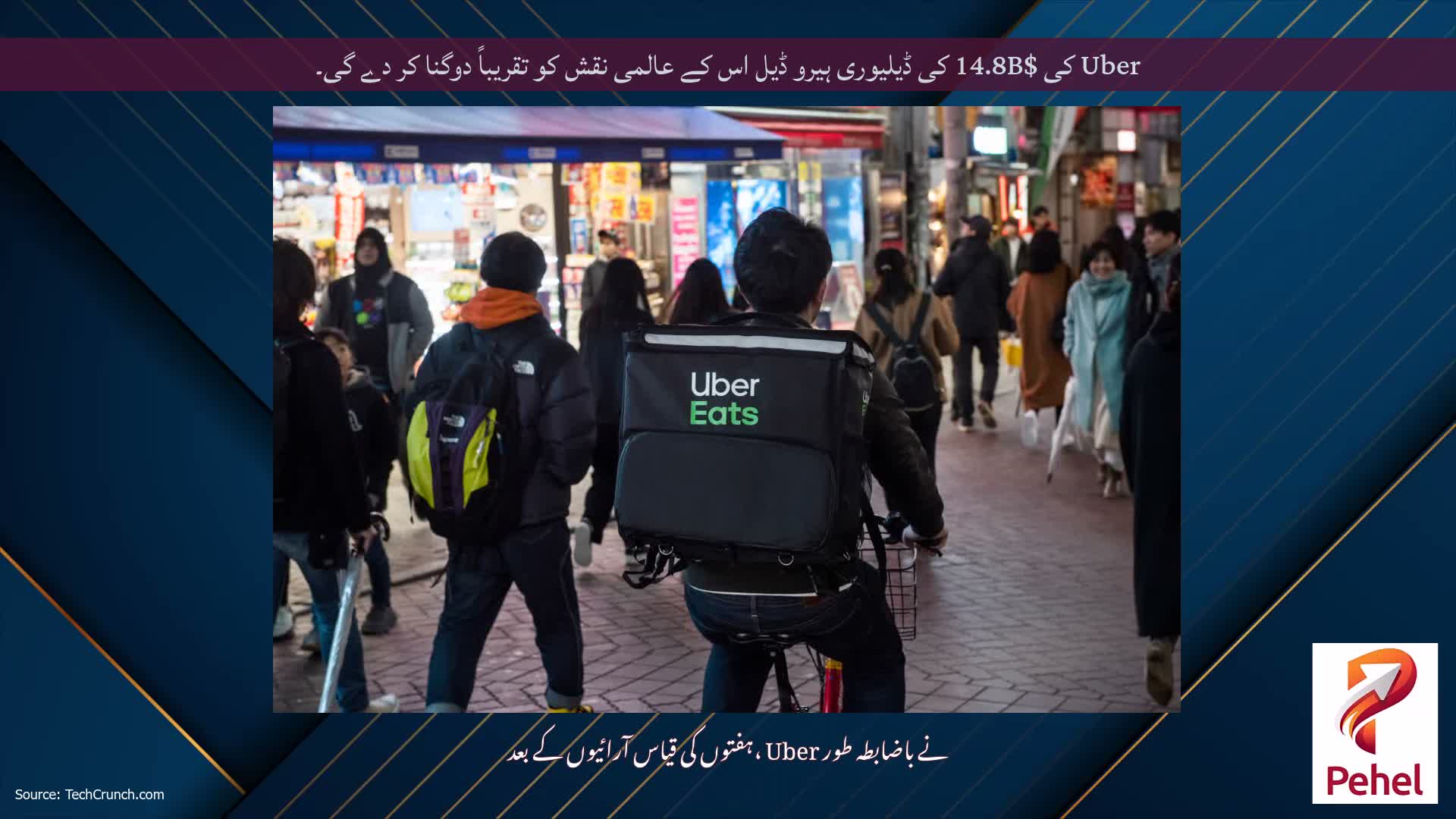 Uber کی $14.8B کی ڈیلیوری ہیرو ڈیل اس کے عالمی نقش کو تقریباً دوگنا کر دے گی۔