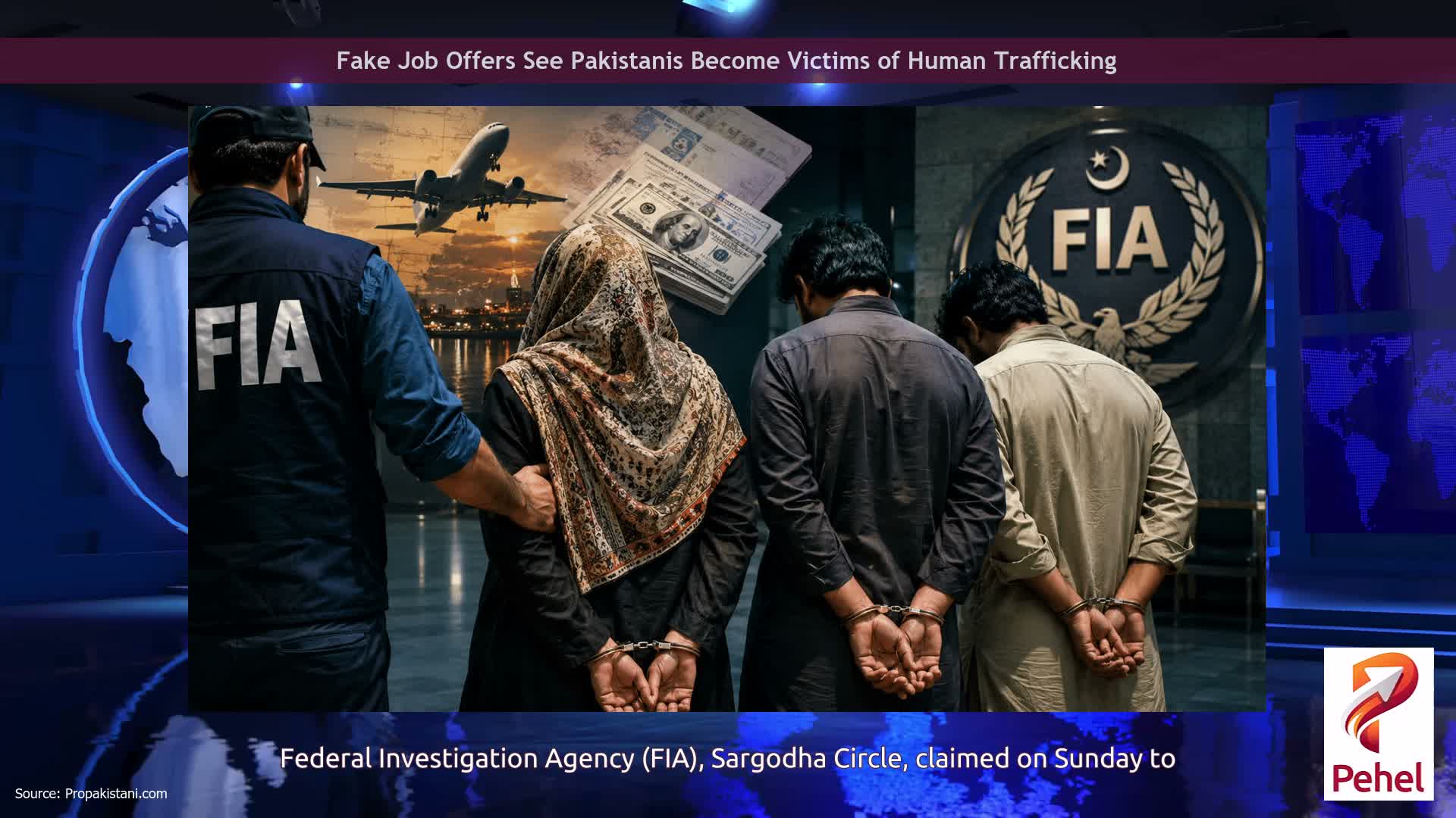 Fake Job Offers See Pakistanis Become Victims of Human Trafficking
