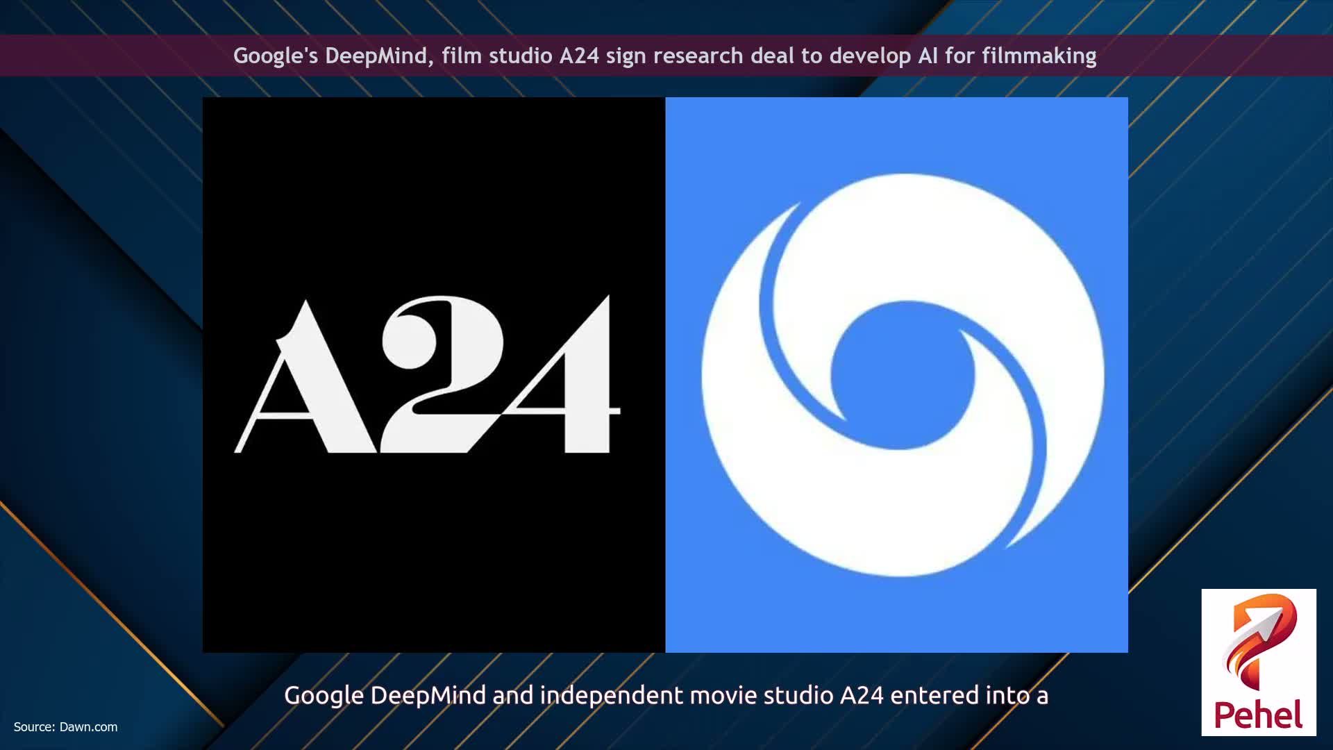 Google's DeepMind, film studio A24 sign research deal to develop AI for filmmaking