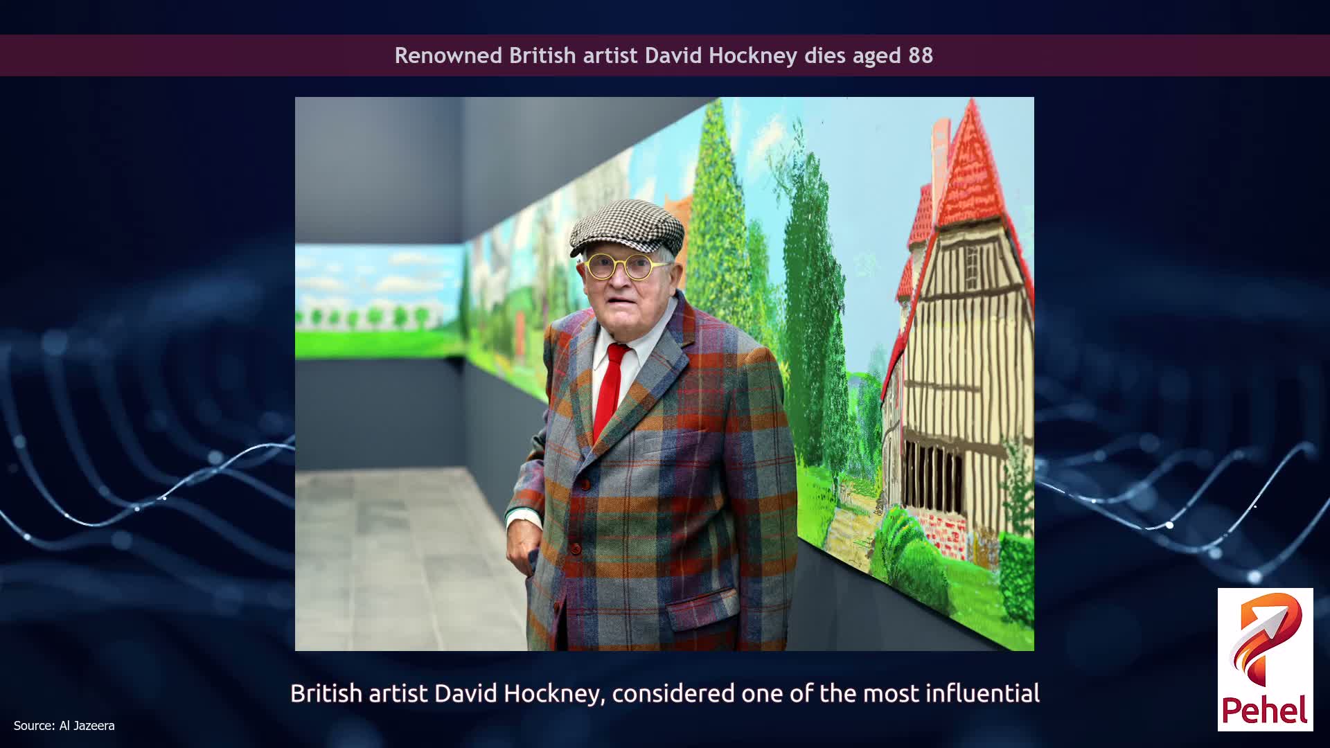 Renowned British artist David Hockney dies aged 88