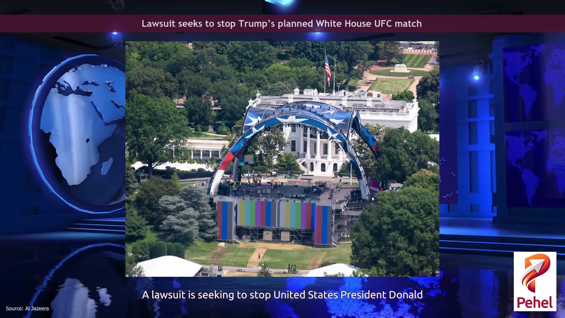 Lawsuit seeks to stop Trump’s planned White House UFC match
