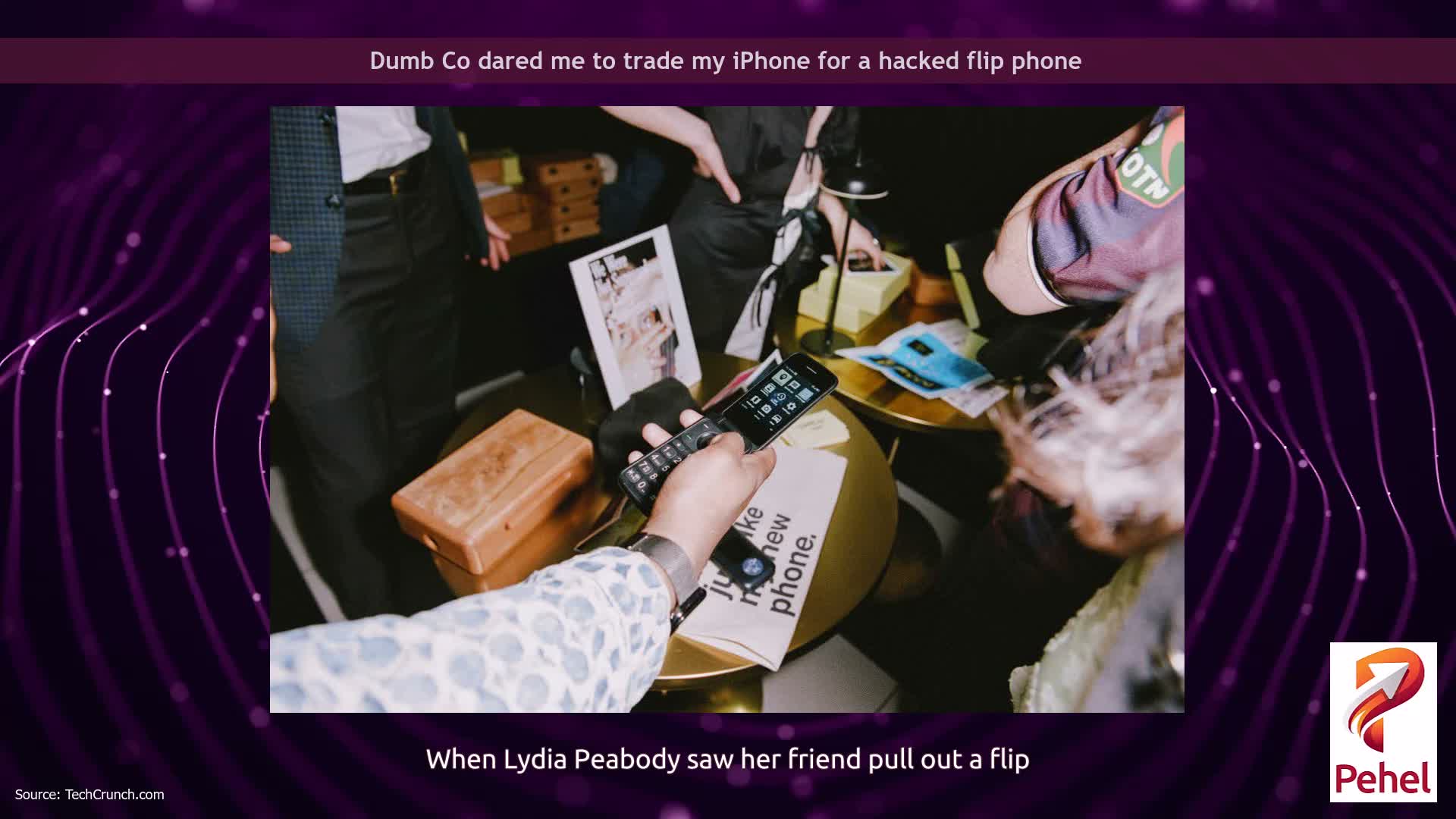 Dumb Co dared me to trade my iPhone for a hacked flip phone