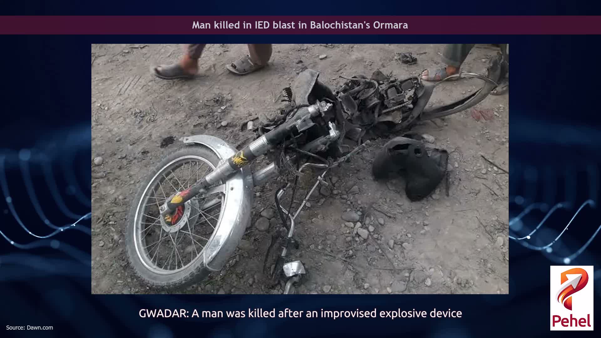 Man killed in IED blast in Balochistan's Ormara