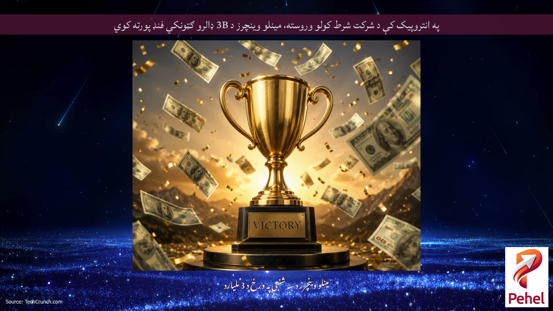 په انتروپیک کې د شرکت شرط کولو وروسته، مینلو وینچرز د 3B ډالرو ګټونکي فنډ پورته کوي