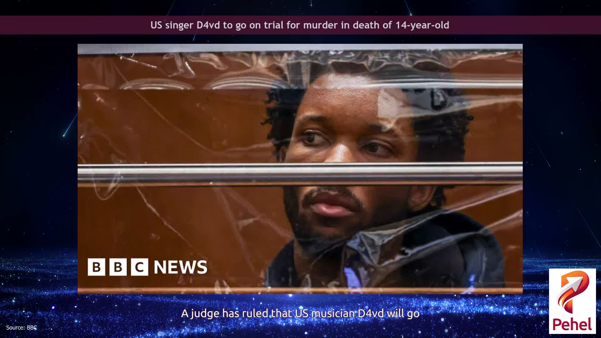 US singer D4vd to go on trial for murder in death of 14-year-old