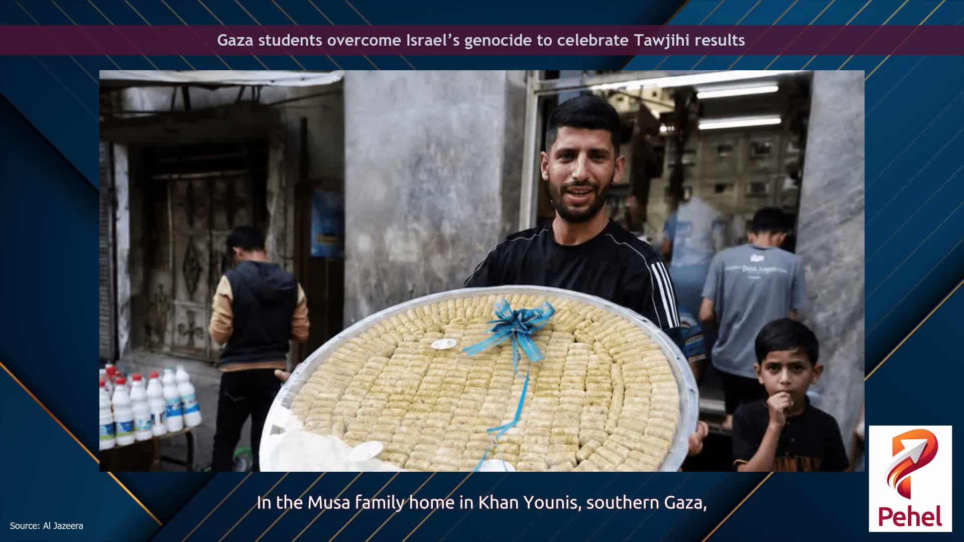 Gaza students overcome Israel’s genocide to celebrate Tawjihi results