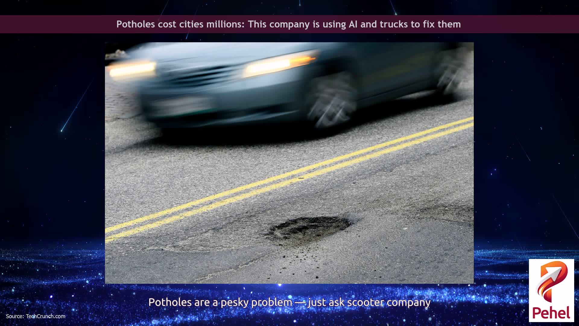 Potholes cost cities millions: This company is using AI and trucks to fix them