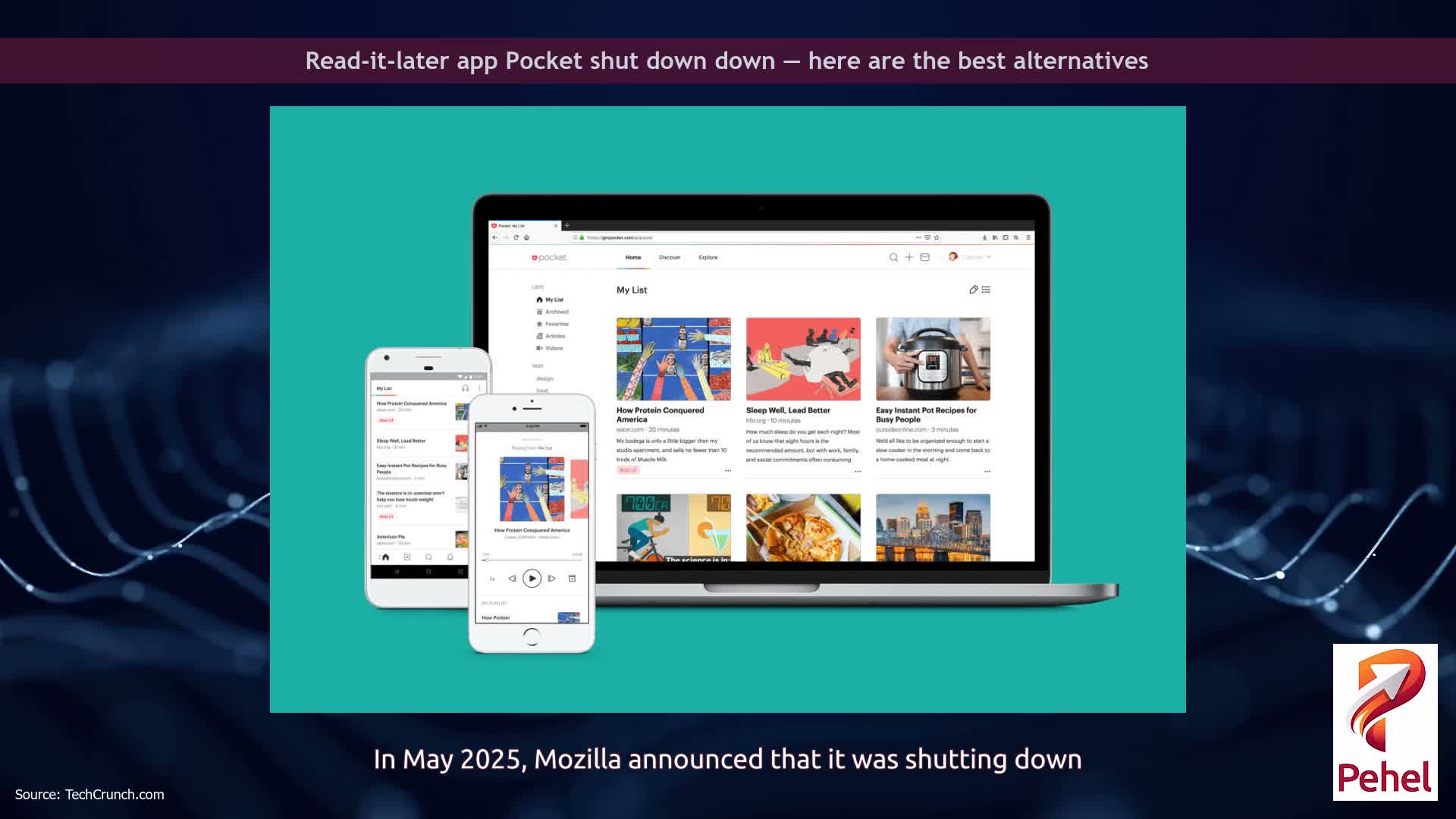 Read-it-later app Pocket shut down down — here are the best alternatives
