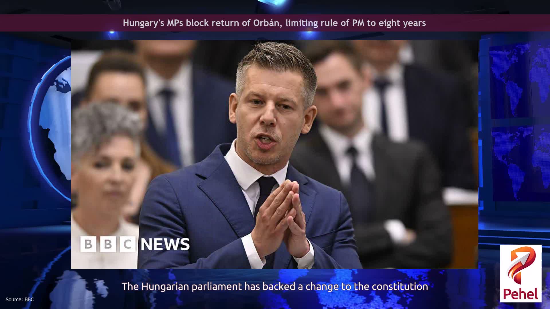 Hungary's MPs block return of Orbán, limiting rule of PM to eight years