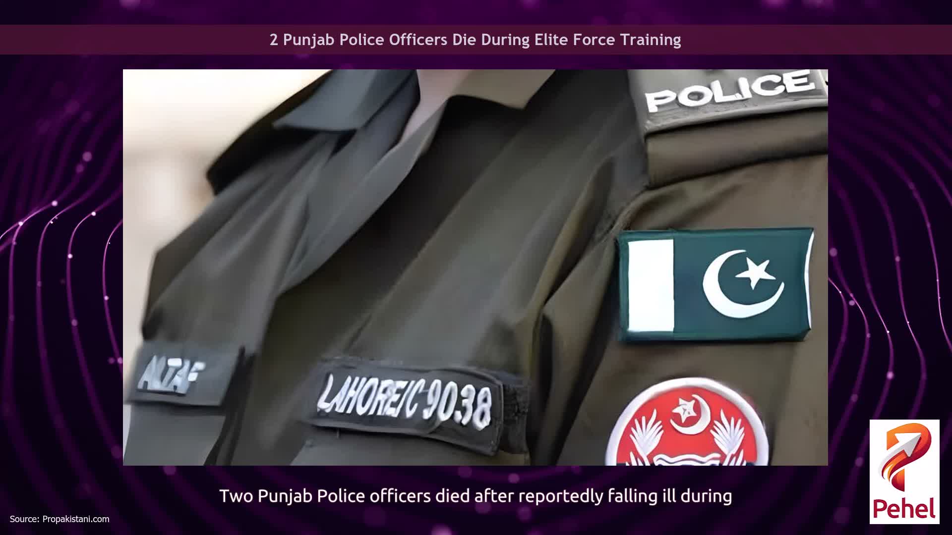2 Punjab Police Officers Die During Elite Force Training