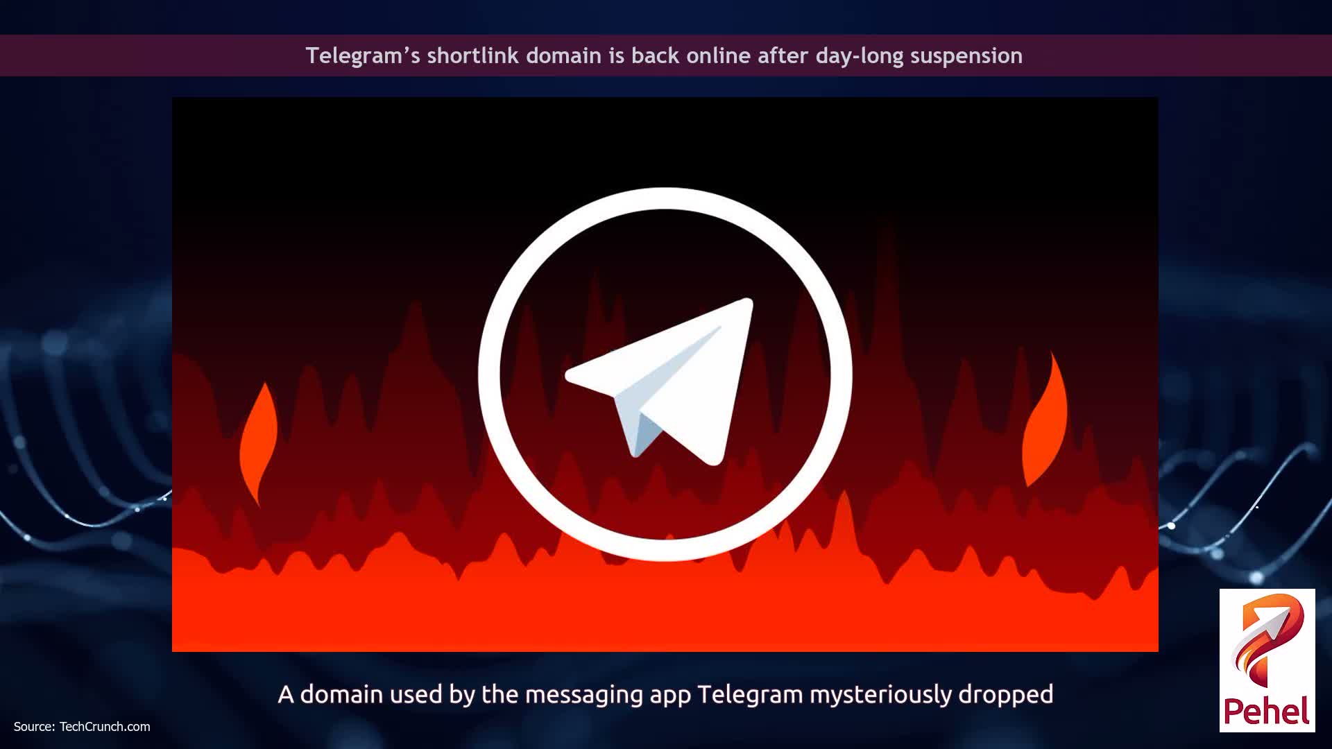 Telegram’s shortlink domain is back online after day-long suspension