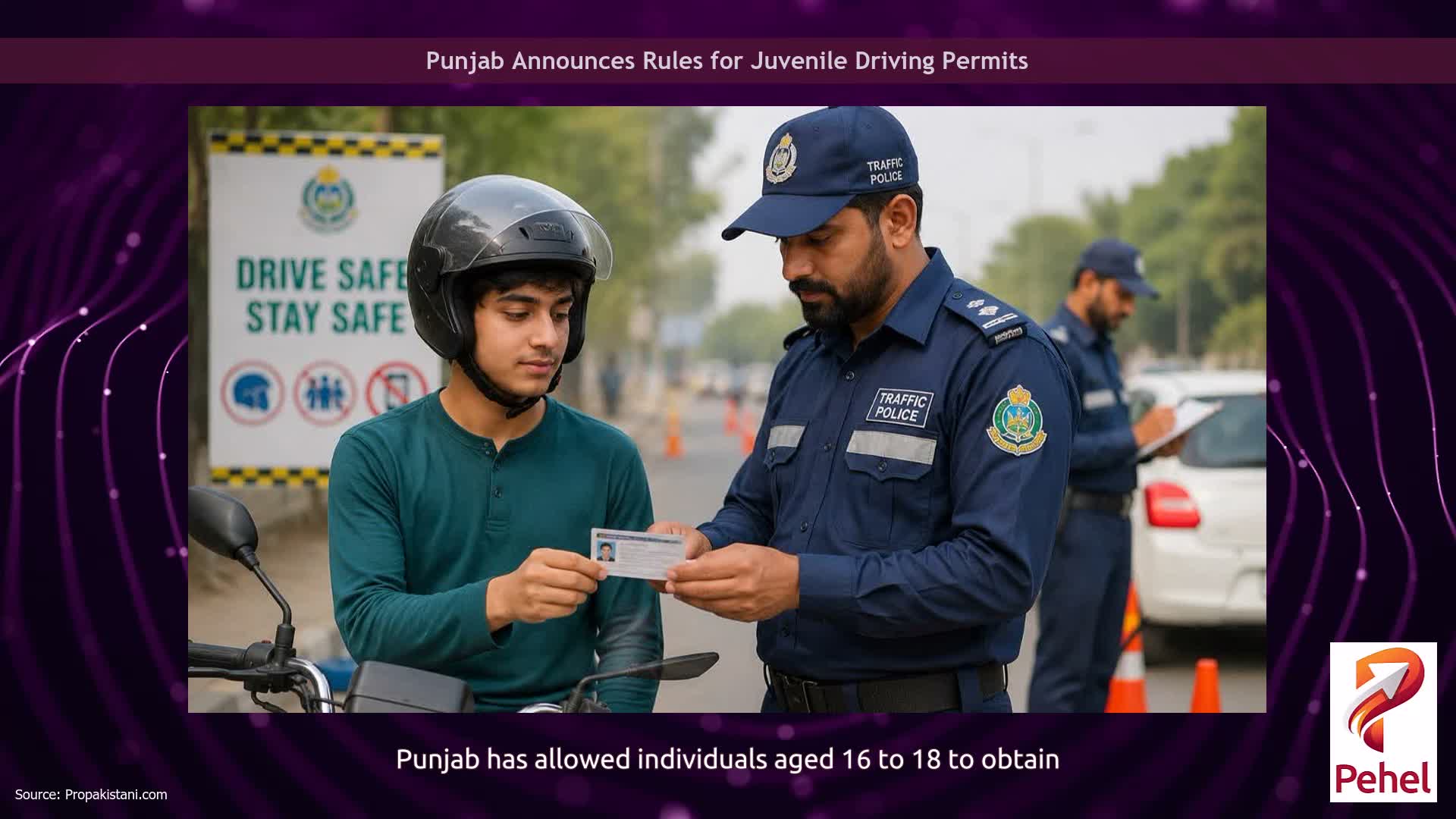 Punjab Announces Rules for Juvenile Driving Permits