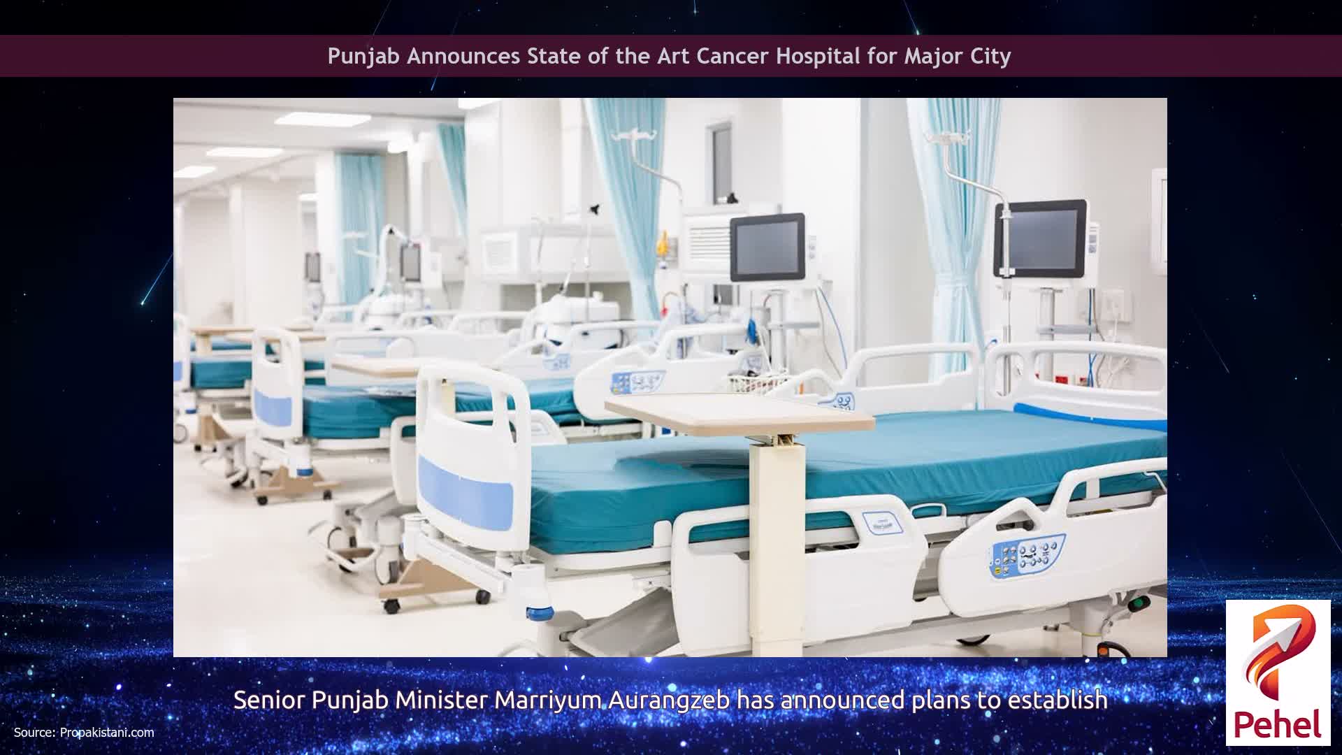 Punjab Announces State of the Art Cancer Hospital for Major City
