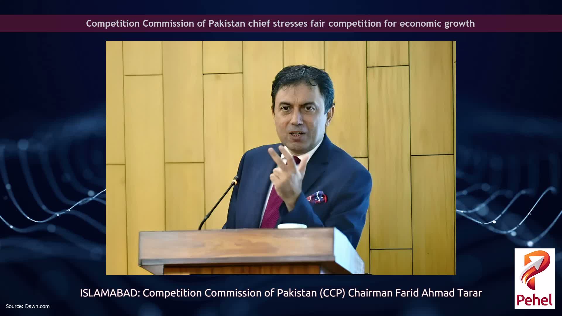 Competition Commis­sion of Pakistan chief stresses fair competition for economic growth