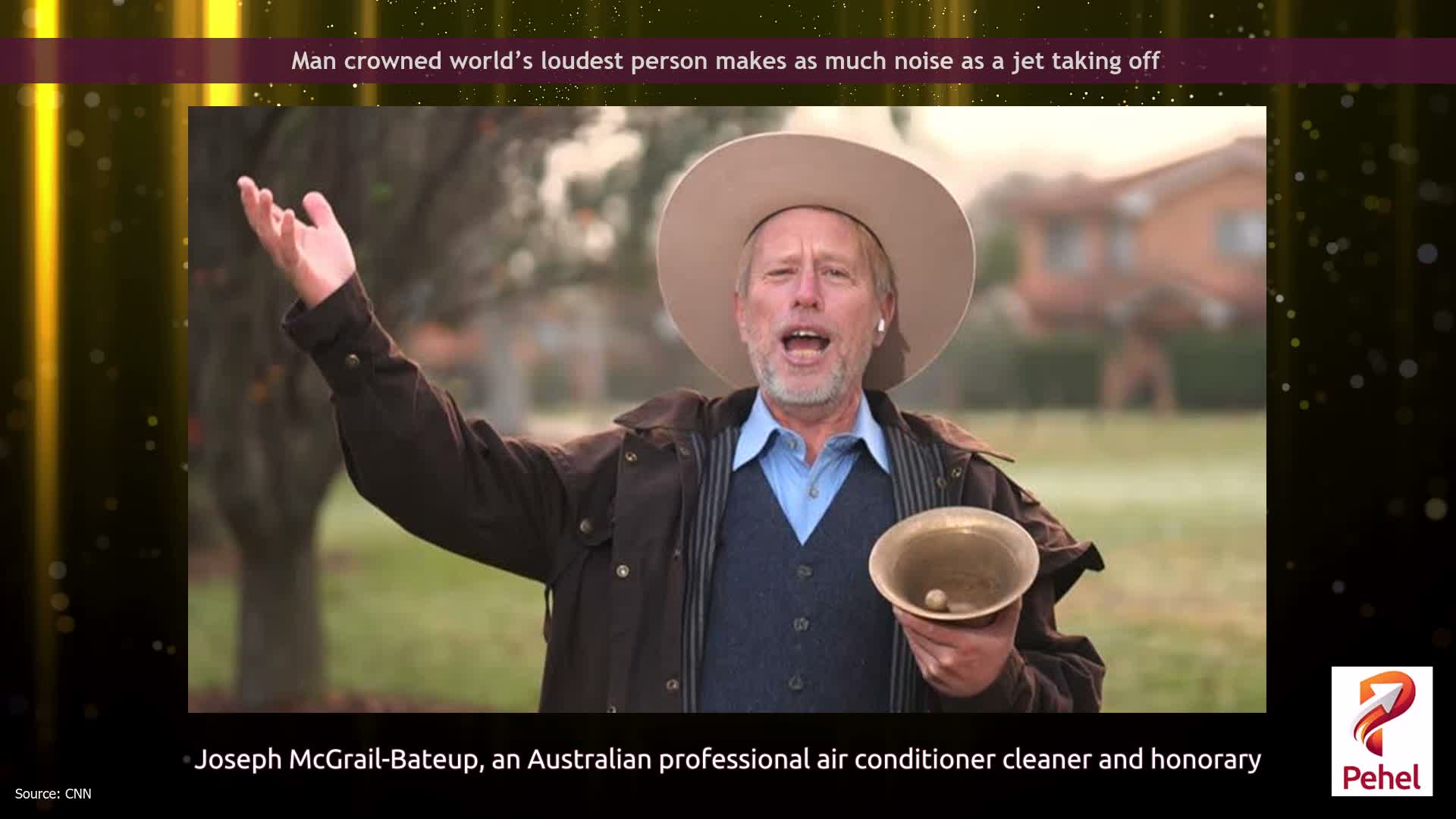 Man crowned world’s loudest person makes as much noise as a jet taking off