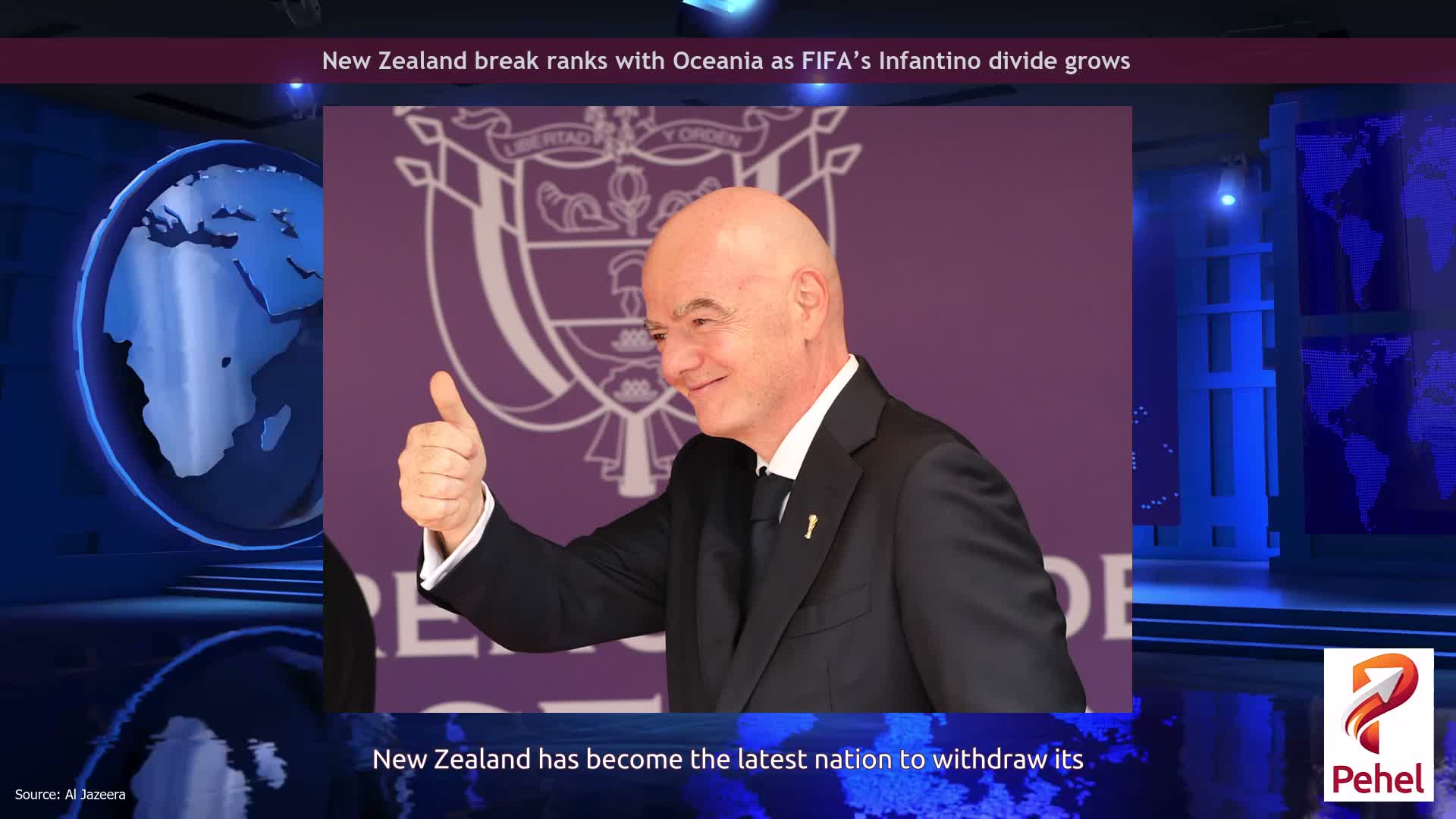 New Zealand break ranks with Oceania as FIFA’s Infantino divide grows