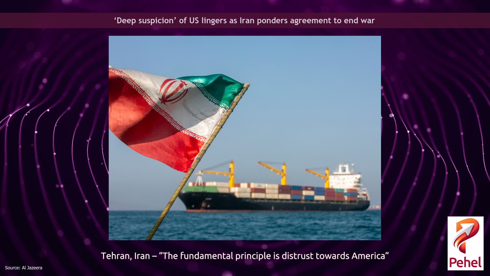 ‘Deep suspicion’ of US lingers as Iran ponders agreement to end war