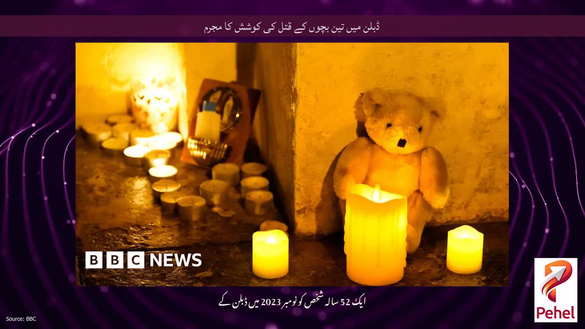 ڈبلن میں تین بچوں کے قتل کی کوشش کا مجرم