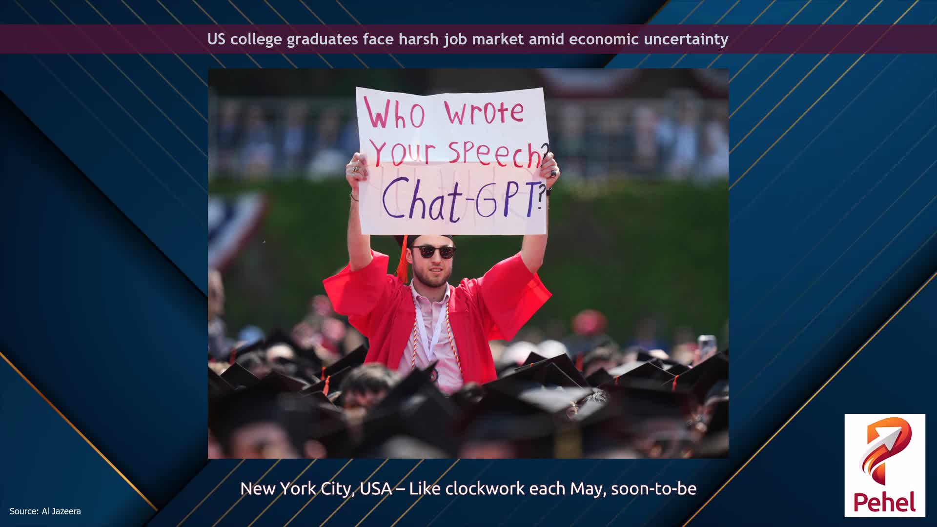 US college graduates face harsh job market amid economic uncertainty