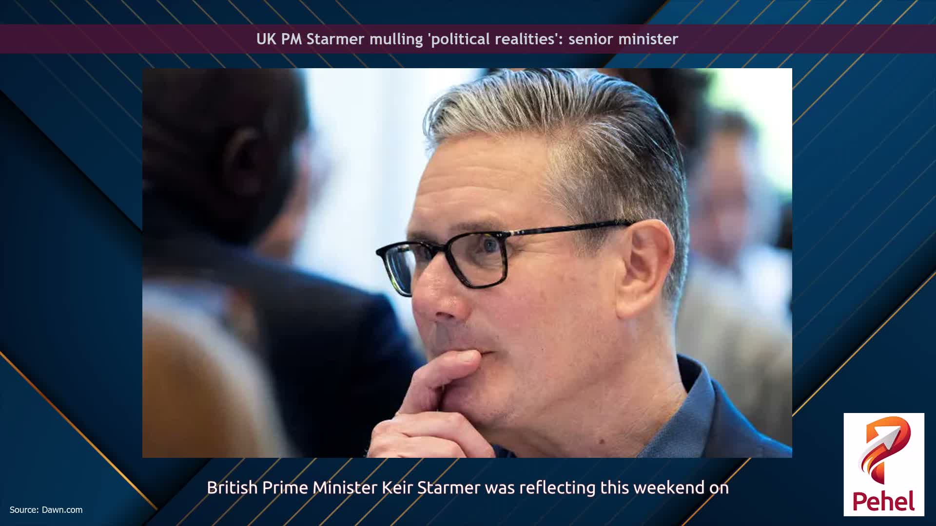 UK PM Starmer mulling 'political realities': senior minister