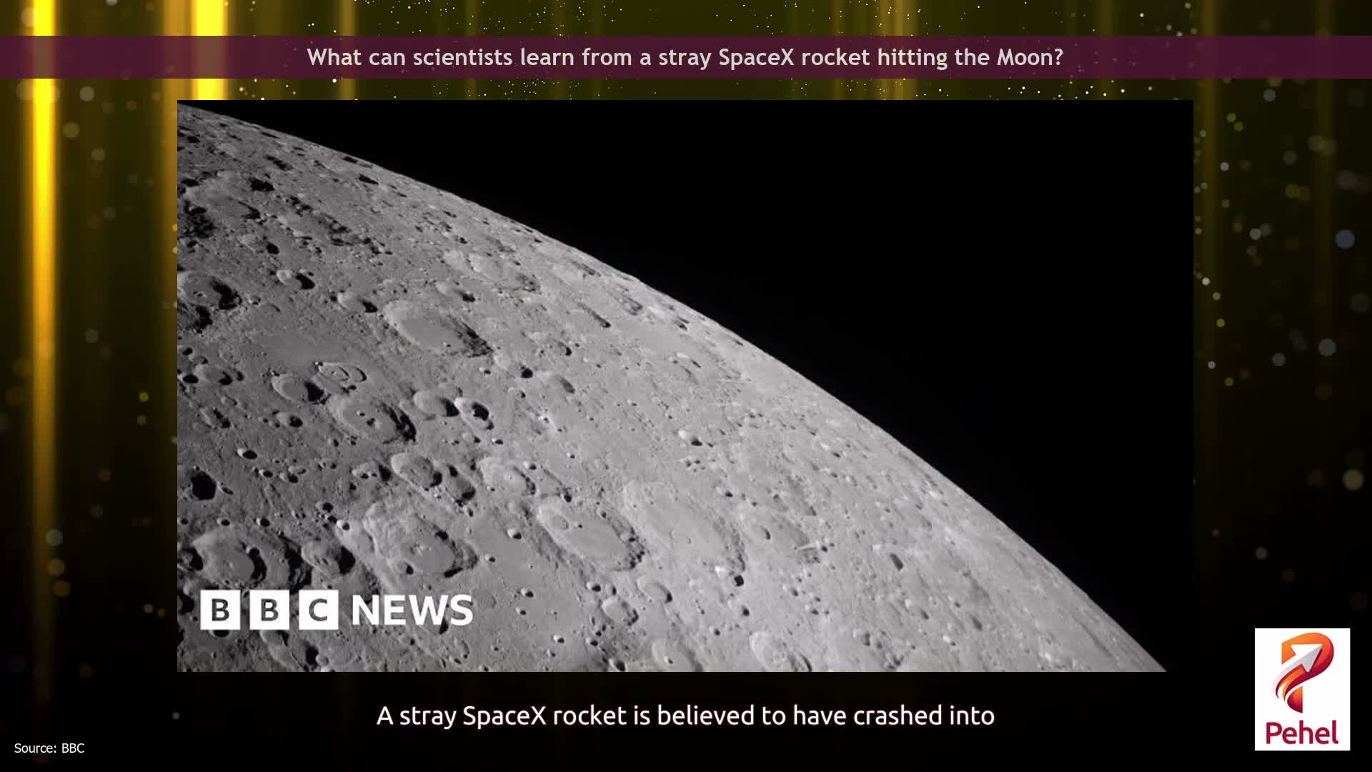 What can scientists learn from a stray SpaceX rocket hitting the Moon?
