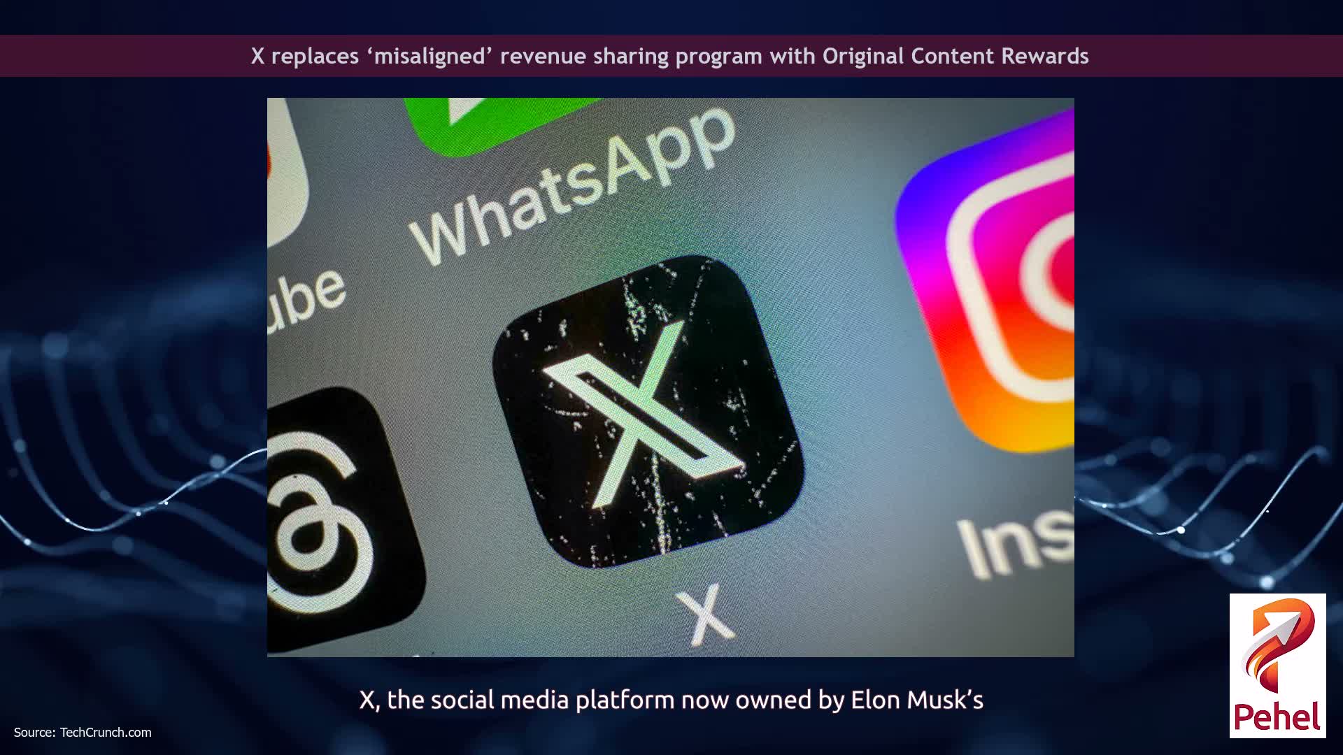 X replaces ‘misaligned’ revenue sharing program with Original Content Rewards