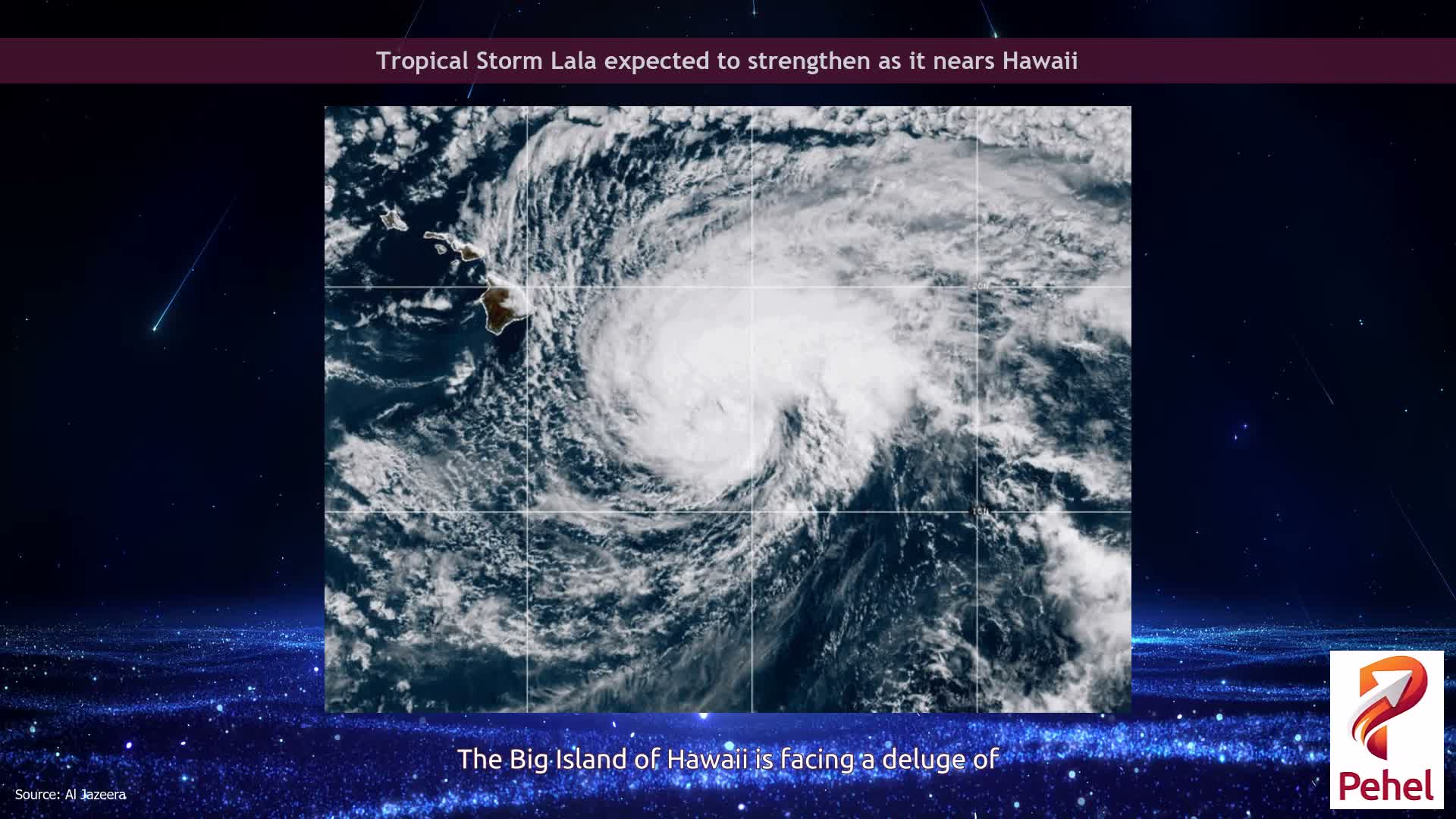 Tropical Storm Lala expected to strengthen as it nears Hawaii