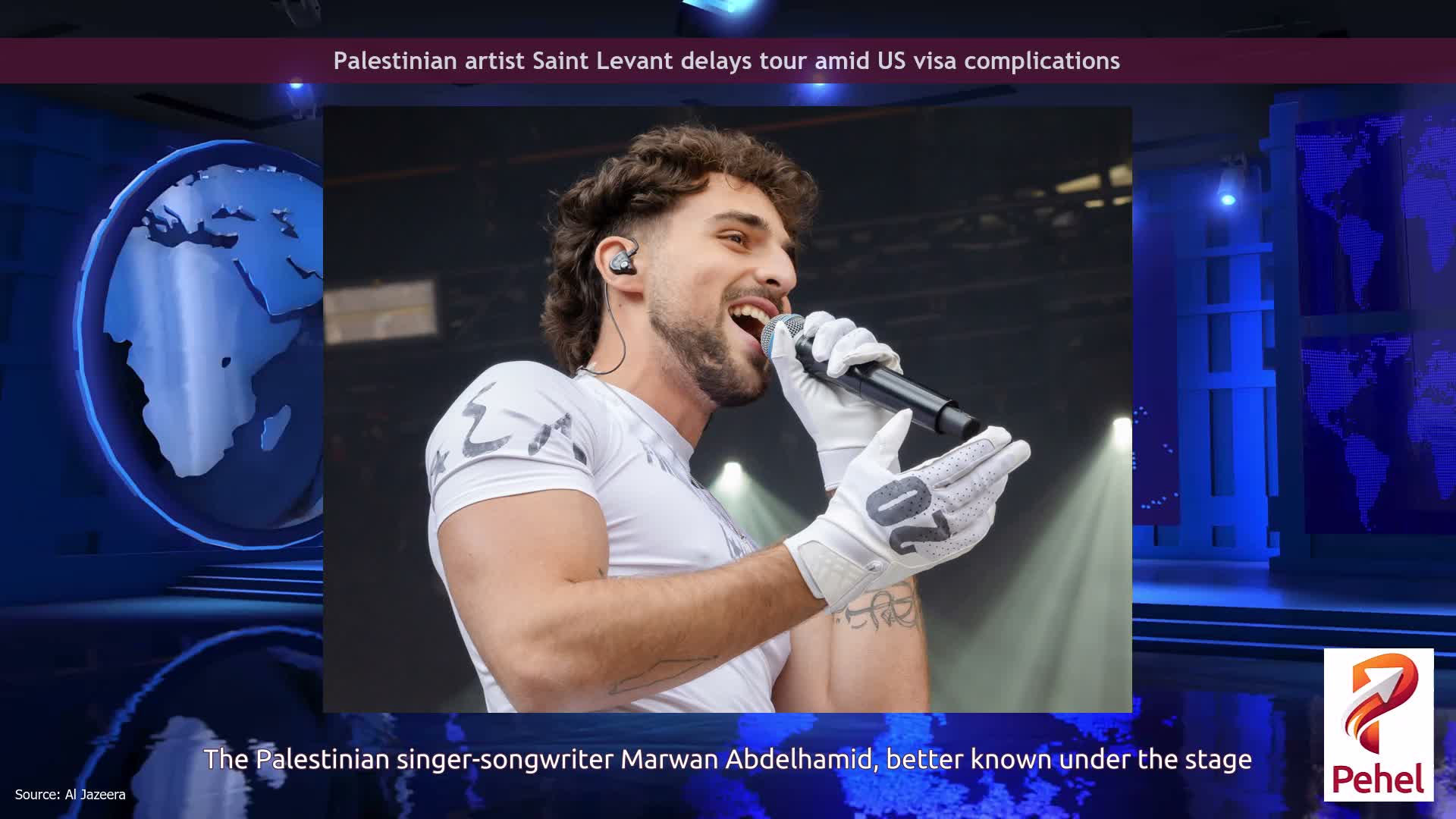 Palestinian artist Saint Levant delays tour amid US visa complications