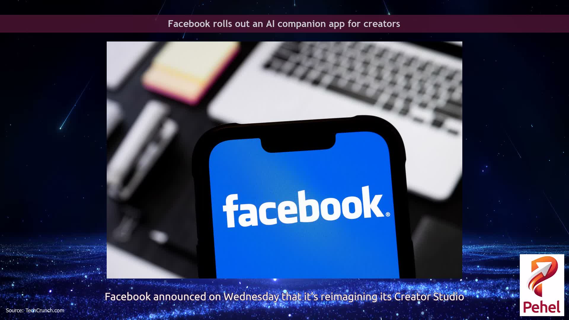 Facebook rolls out an AI companion app for creators