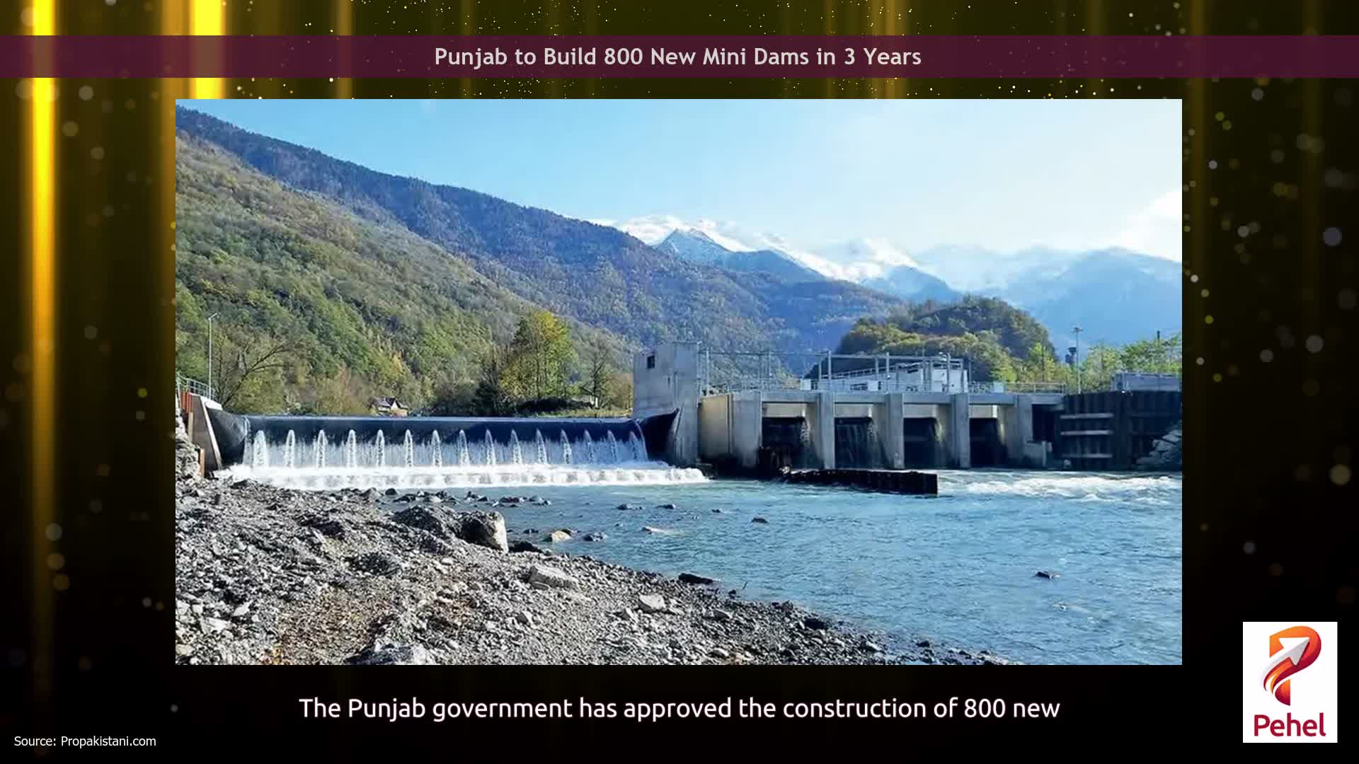Punjab to Build 800 New Mini Dams in 3 Years