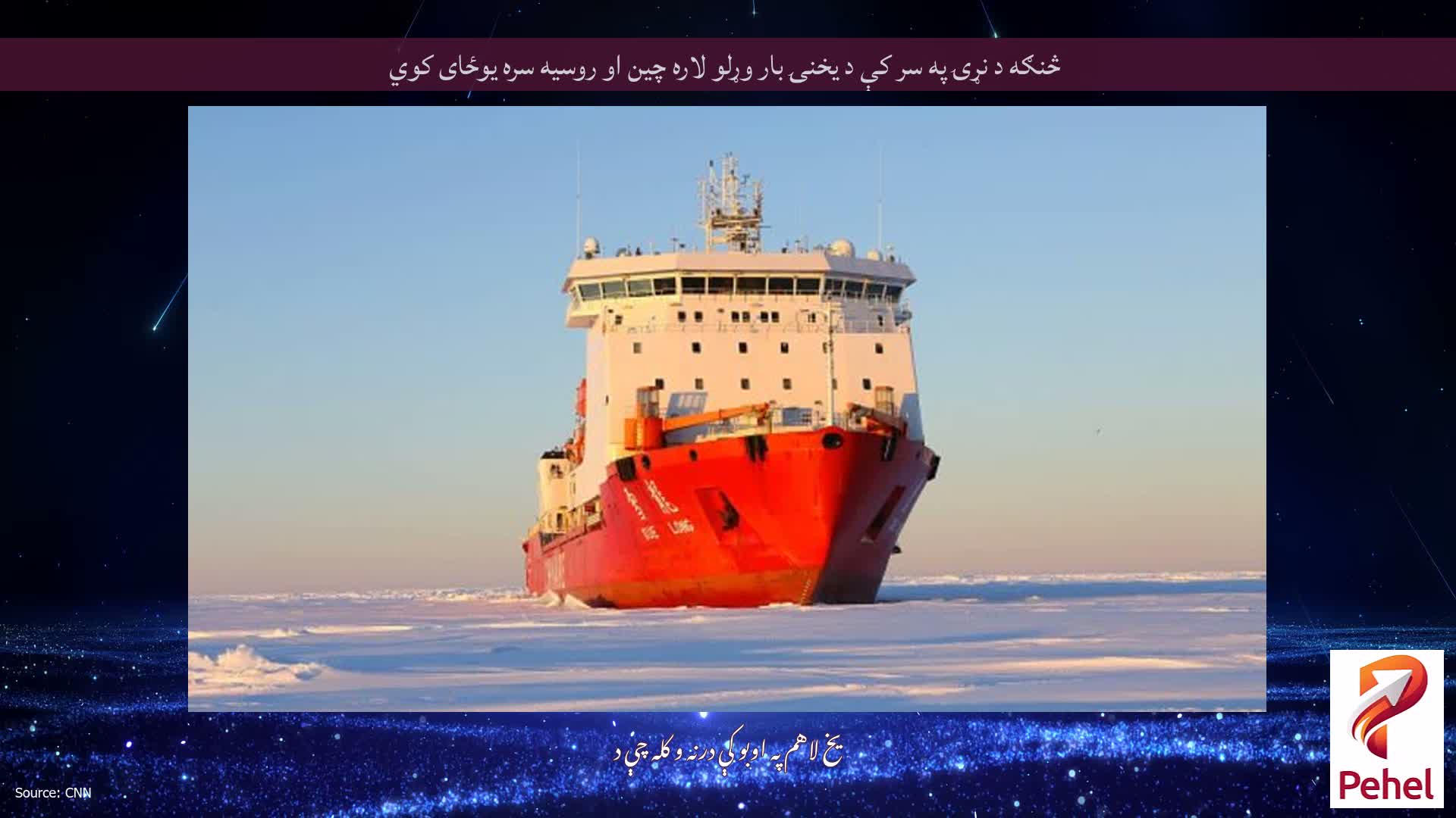 څنګه د نړۍ په سر کې د یخنۍ بار وړلو لاره چین او روسیه سره یوځای کوي